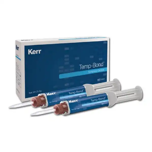 Temp-Bond Original Zinc Oxide Eugenol Temporary Cement, Automix Syringe Kit, 2 x 11.8 g Syringes with 20 Mixing Tips, 33215 thumbnail 10