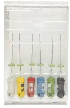 Kerr K-Files, Stainless Steel, 21mm, #15-40 Assorted, 6/Pack, 821-8021 thumbnail 7