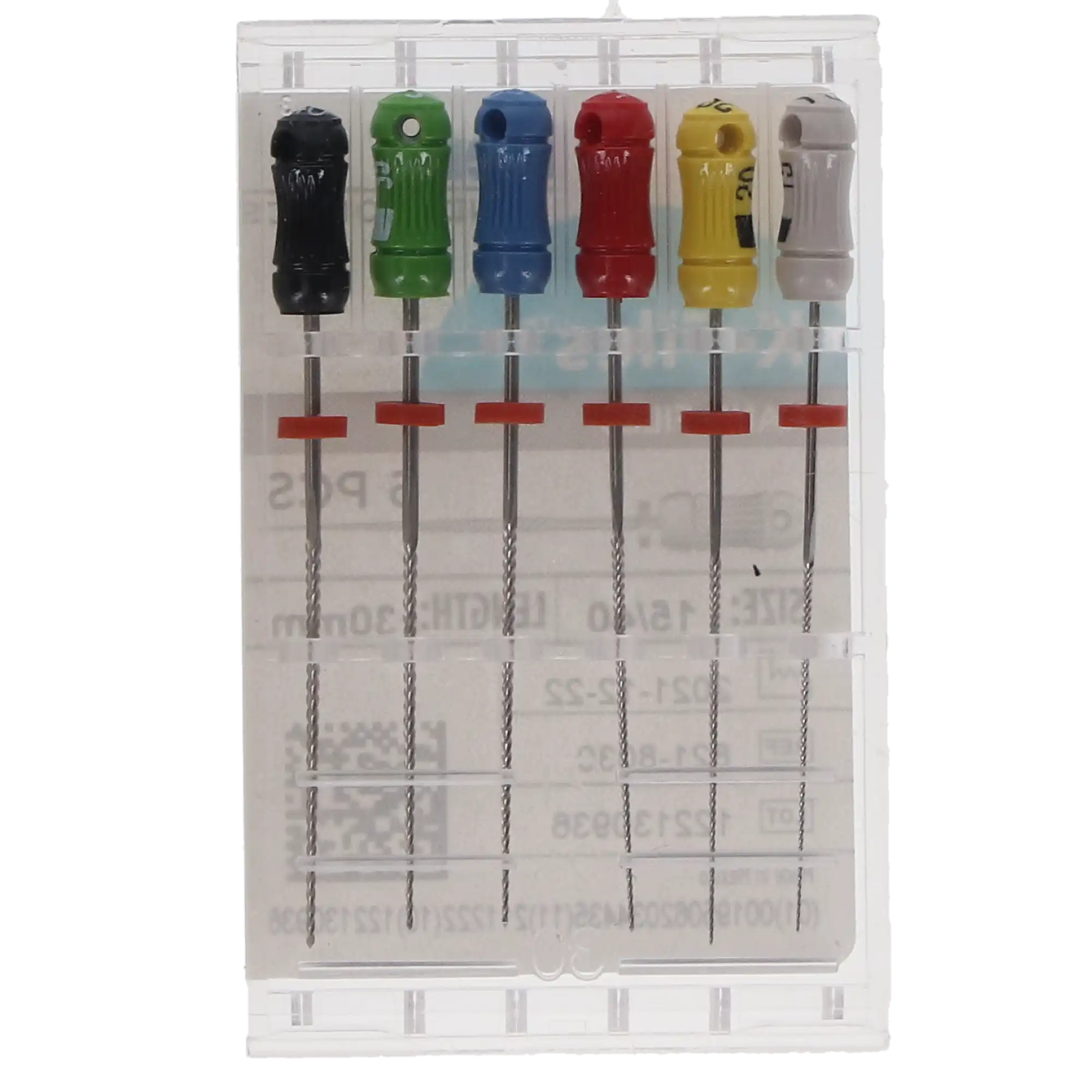 Kerr K-Files, Stainless Steel, 30 mm, #15-40 Assorted, 6/Pk, 821-8030 thumbnail 5