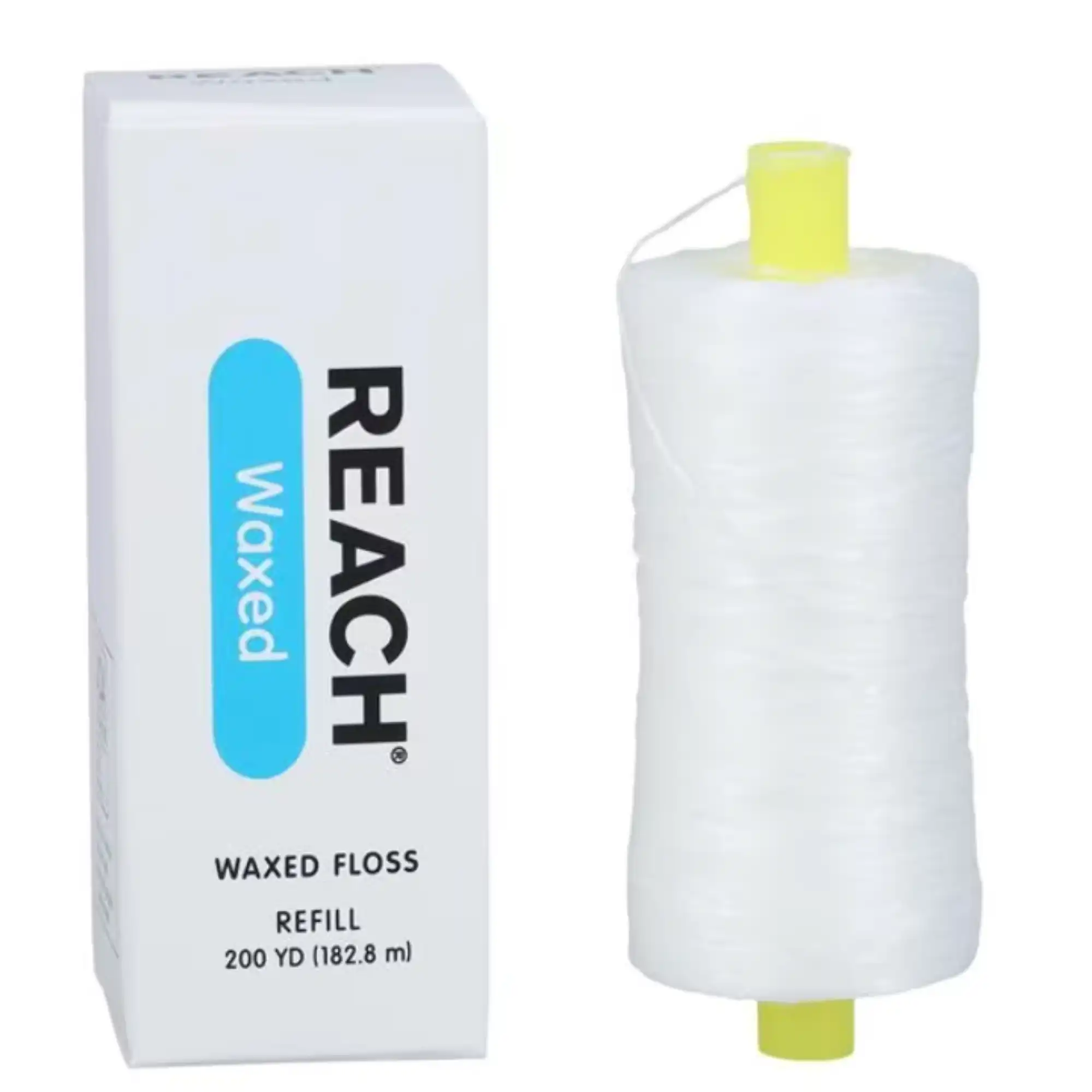 REACH® Waxed Dental Floss Refill, Unflavored, 200 yd Spool, 1/Pkg, 211896500 thumbnail 8