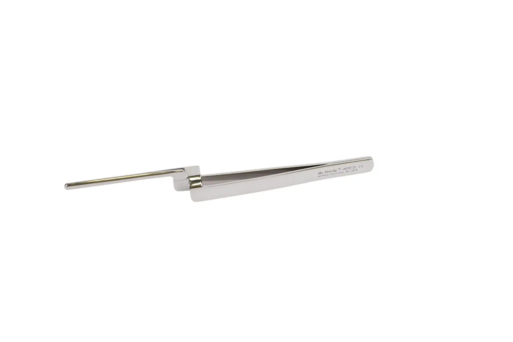 Hu-Friedy Miller Articulating Paper Forceps, Straight, Serrated, Stainless Steel, 6", APF2, 1/Pk thumbnail 3