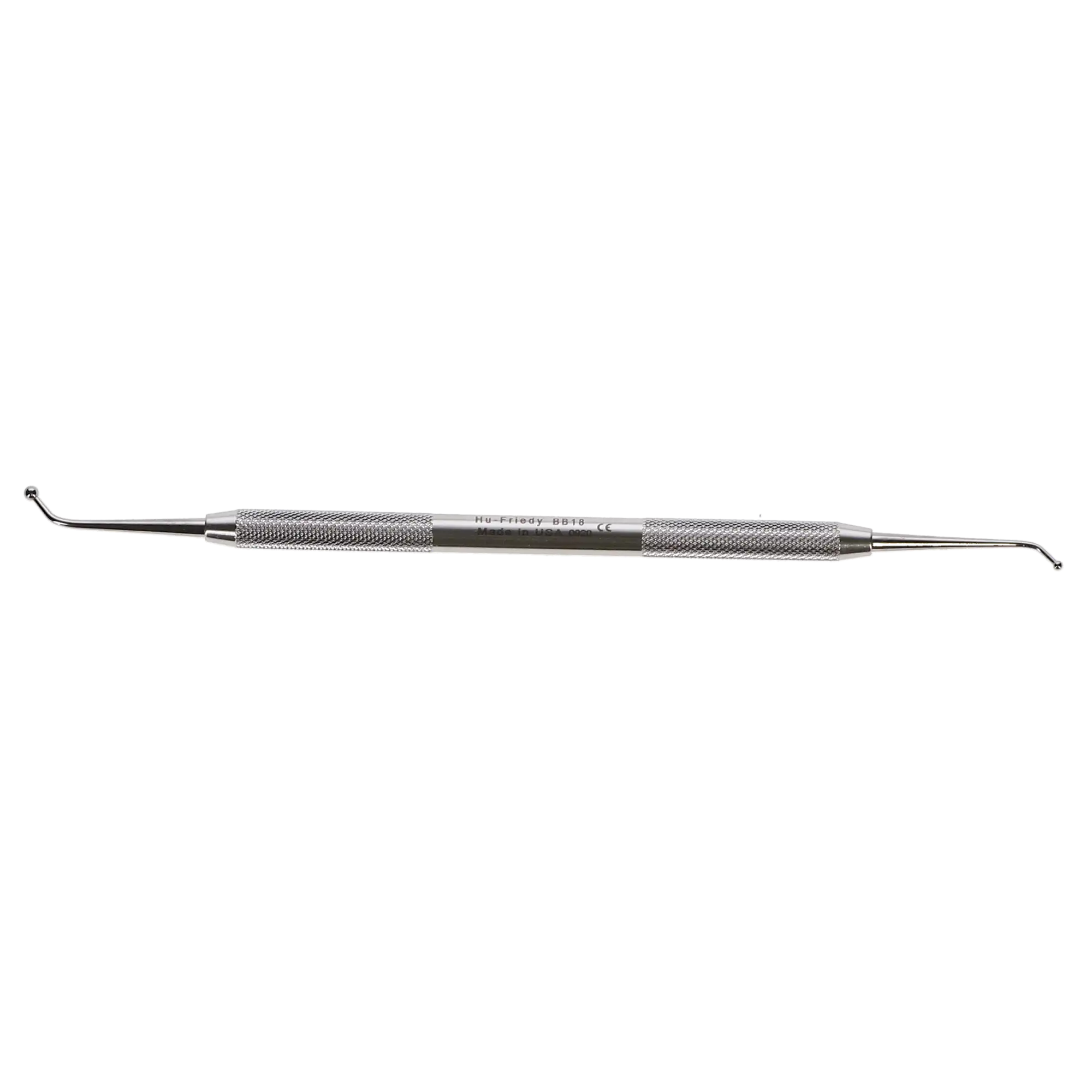 Hu-Friedy #18 Double-Ended Ball Burnisher, #41 Round Handle, 1.5 mm/2.4 mm Tips, BB18 thumbnail 6