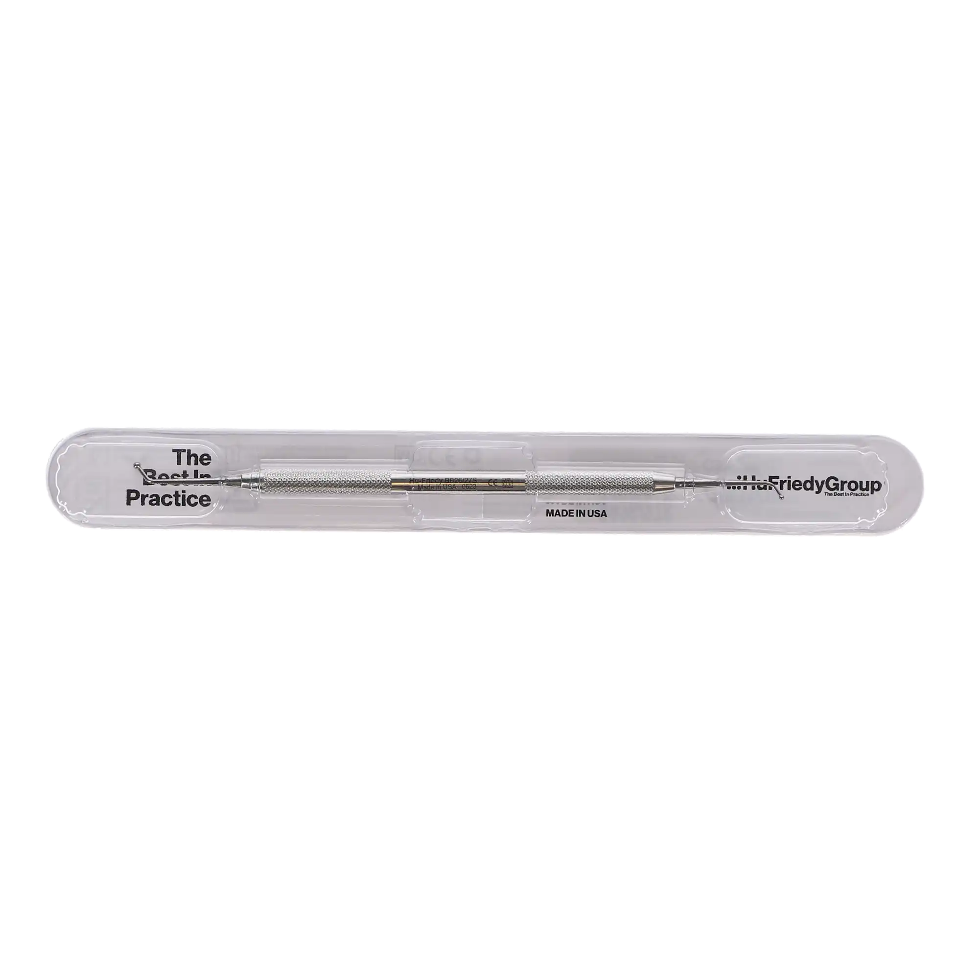 Hu-Friedy #26/27S Ball Burnisher, Double-Ended, #41 Round Handle, 1.3 mm / 2.1 mm Tips, BB26/27S thumbnail 4