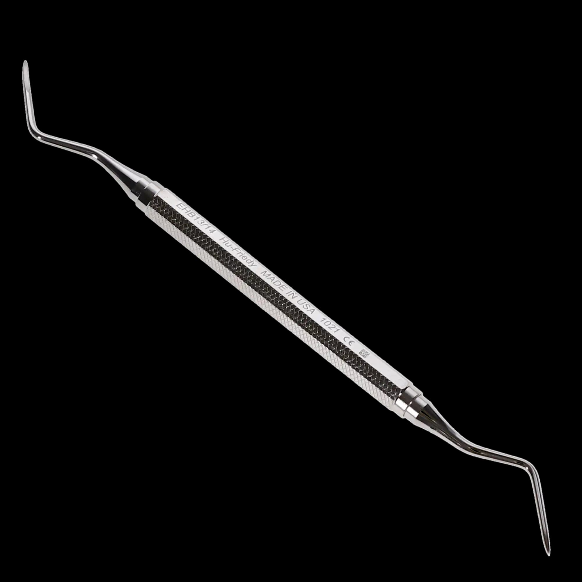 Hu-Friedy Heidbrink Root Tip Pick Elevator, #13/14, Double-Ended, #522 Hexagon Handle, 1/Pk, EHB13/14 thumbnail 3