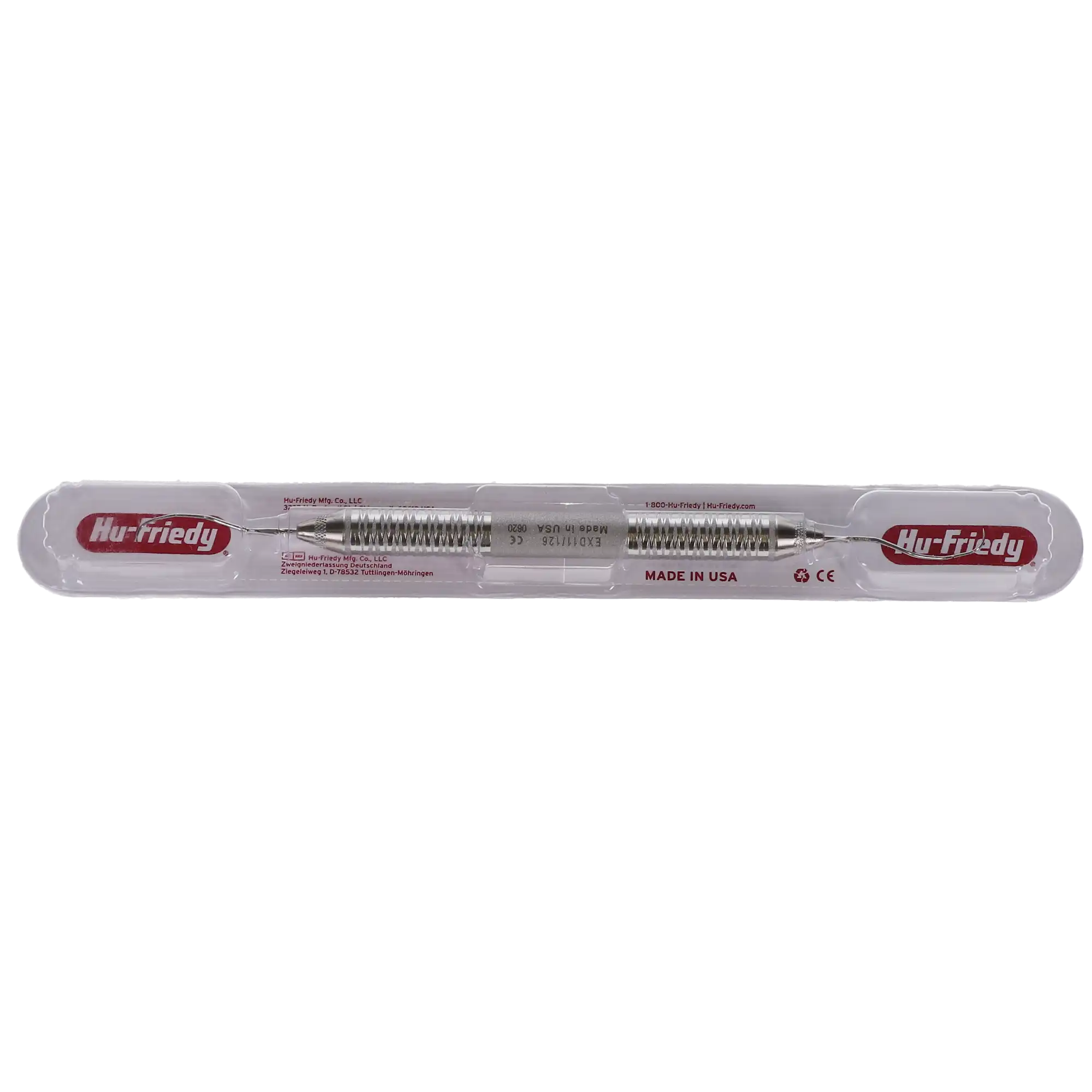 Hu-Friedy Double-End Explorer 11/12 ODU, #6 Satin Steel Handle, EXD11/126 thumbnail 5