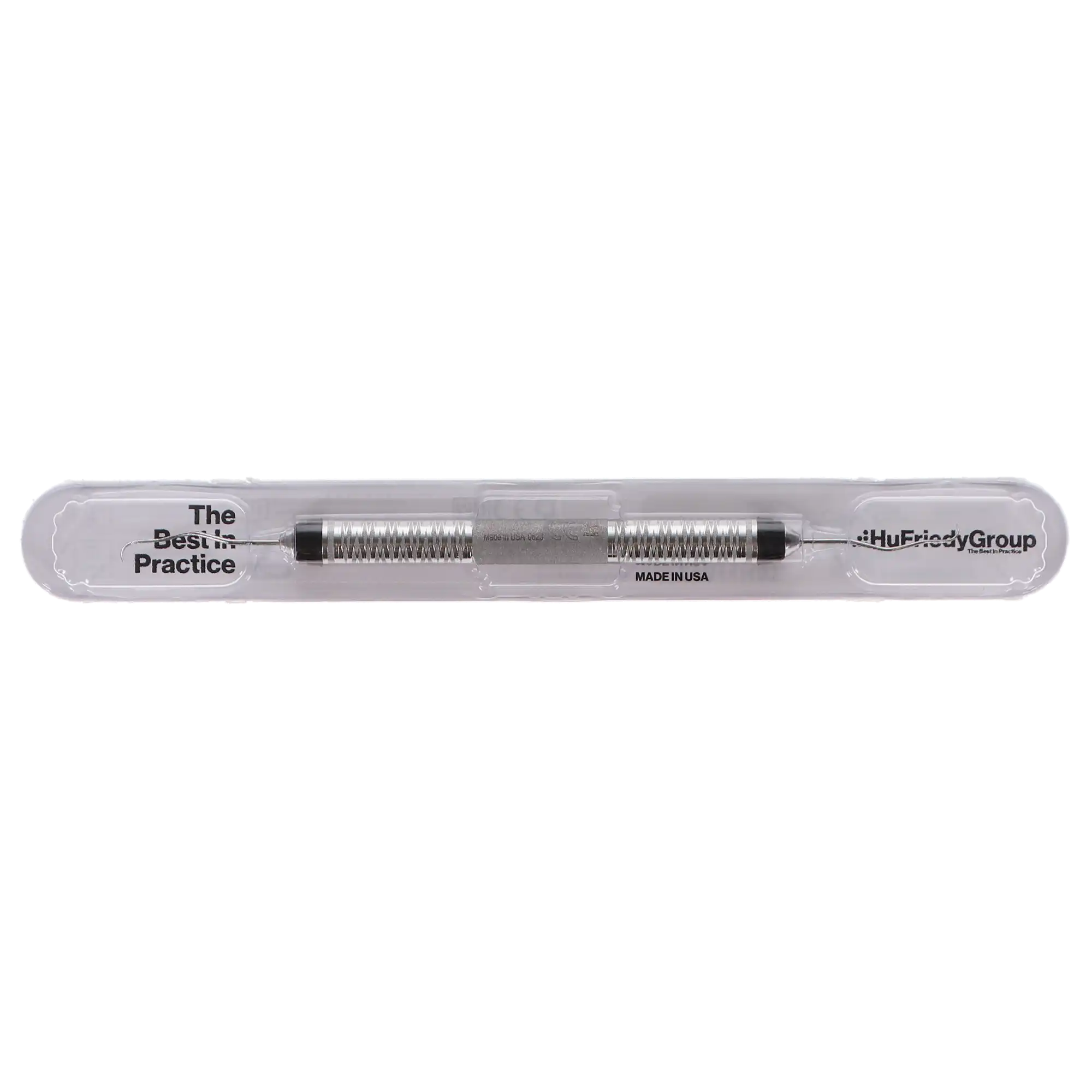Hu-Friedy Double-Ended Explorer #11/12 ODU, #7 Satin Steel Colours Handle, EXD11/127 thumbnail 4