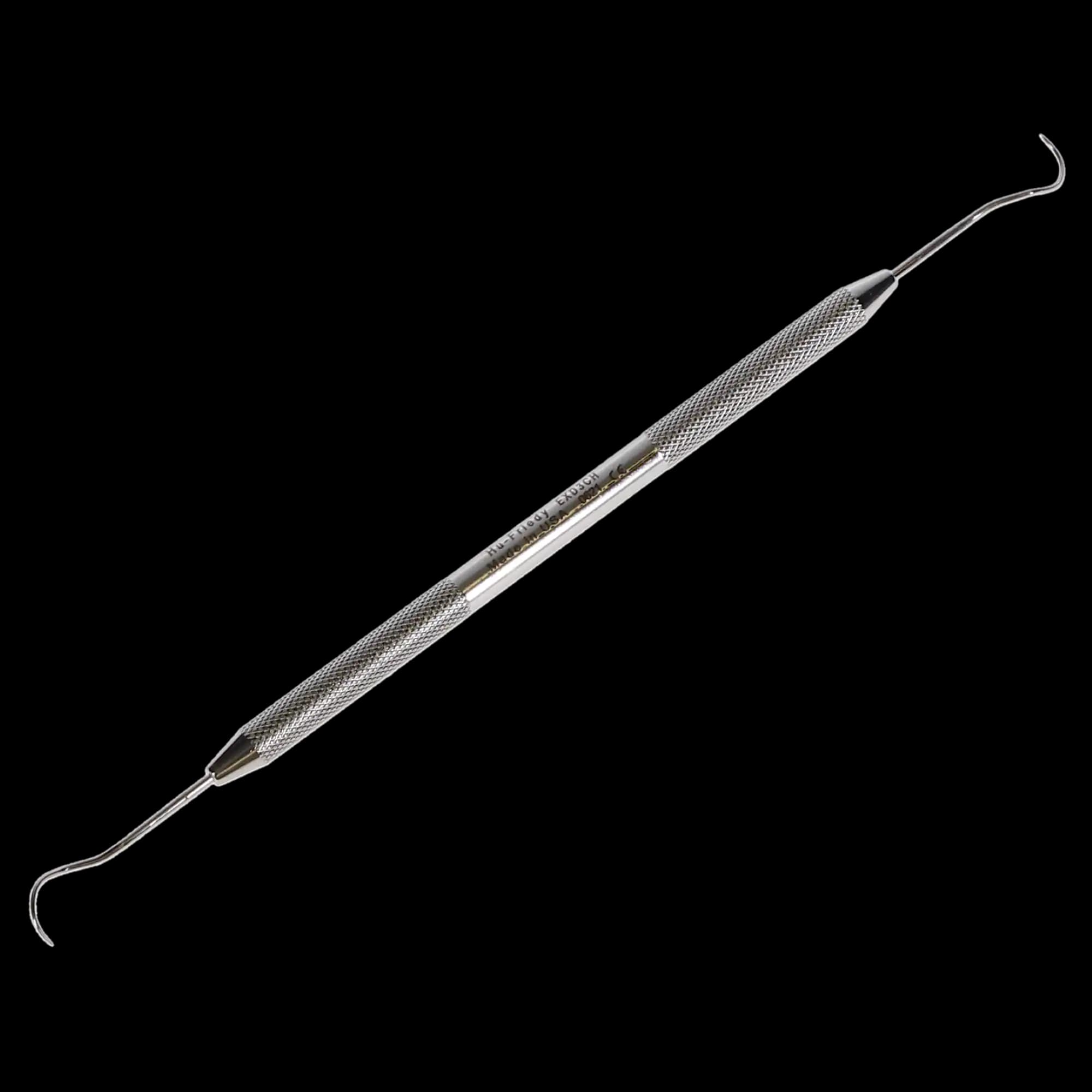 Hu-Friedy #3CH Cowhorn Double-Ended Explorer, #31 Round Handle, EXD3CH thumbnail 4