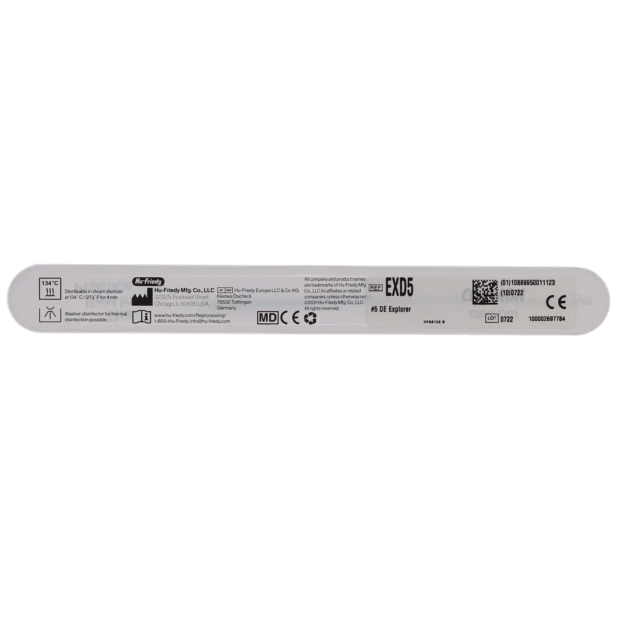 Hu-Friedy #5 Double-End Explorer, #17/#23 Tips, #31 Round Handle, 1 Each, EXD5 thumbnail 4