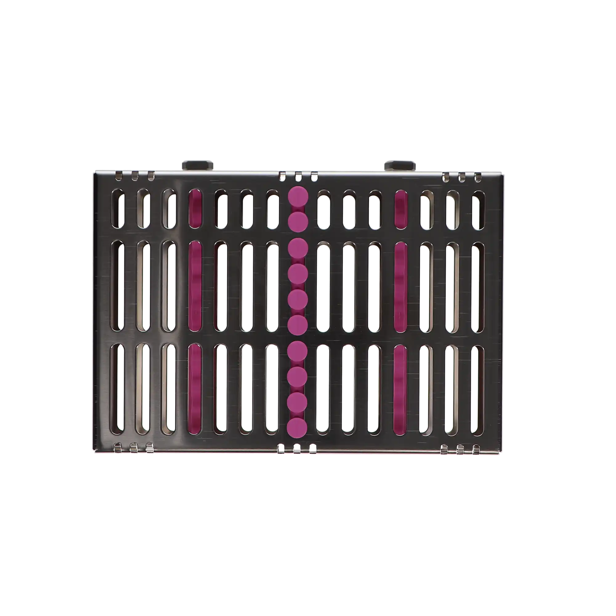 Hu-Friedy IMS Signature Series Instrument Cassette, 10-Instrument, Small, Purple/Lavender, Stainless Steel, 5.5" x 8" x 1.25", 1/Pk, IM5106 thumbnail 4