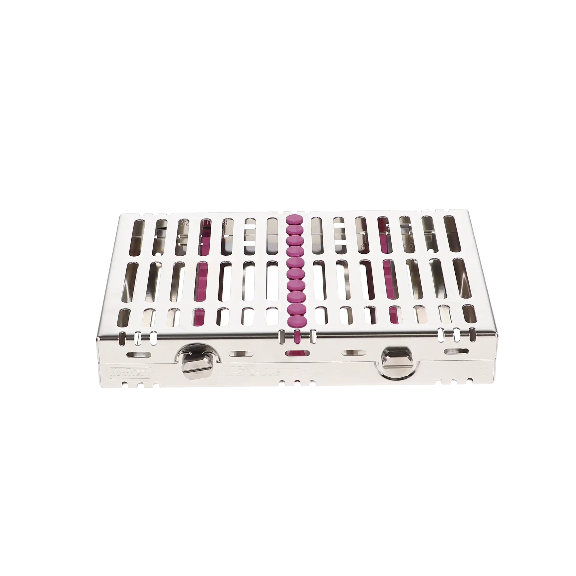 Hu-Friedy IMS Signature Series Instrument Cassette, 10-Instrument, Small, Purple/Lavender, Stainless Steel, 5.5" x 8" x 1.25", 1/Pk, IM5106 thumbnail 6