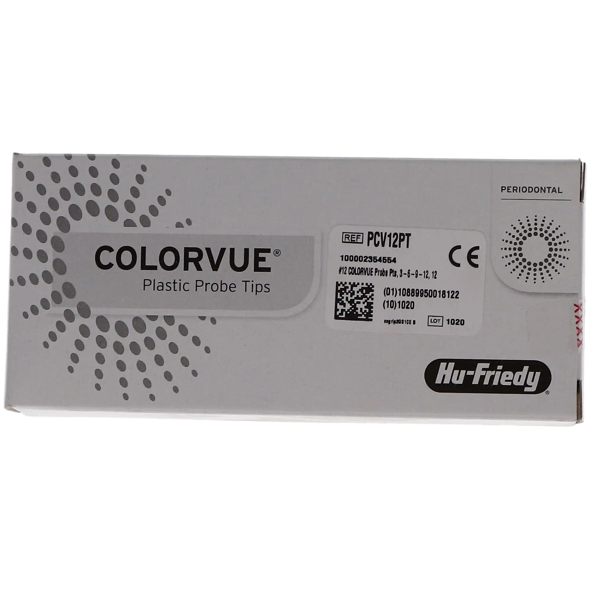 Hu-Friedy Colorvue Perio Probe Replacement Tips, #12, Markings 3-6-9-12 mm, Yellow, 12/Pk, PCV12PT thumbnail 5