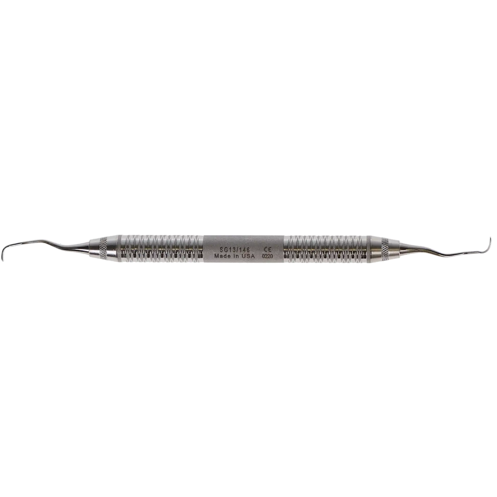 Hu-Friedy Gracey Curette 13/14, Double-Ended, #6 Satin Steel Handle, SG13/146 thumbnail 6