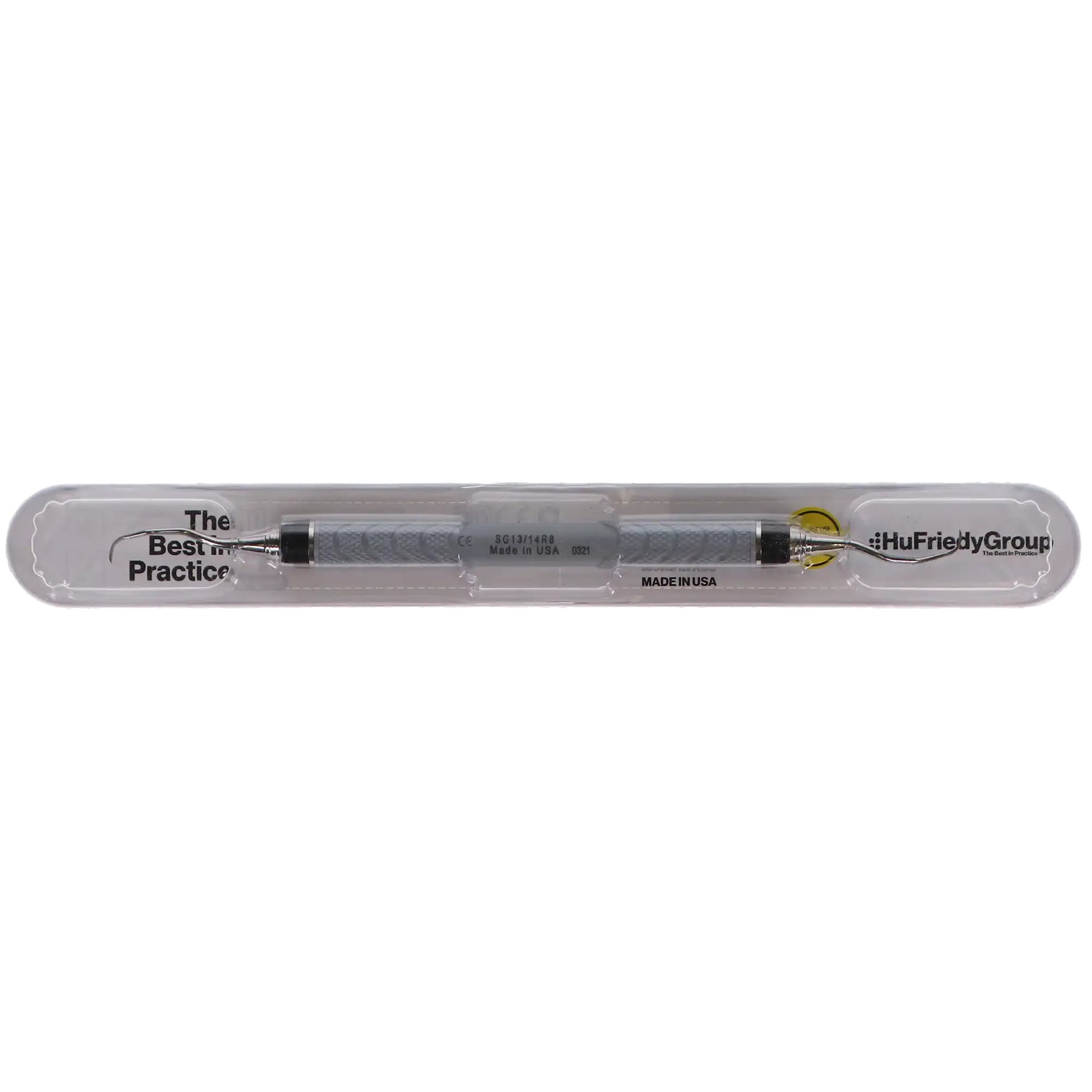 Hu-Friedy Gracey Rigid Curette, Double-Ended, 13/14, #8 ResinEight Handle, SG13/14R8 thumbnail 5