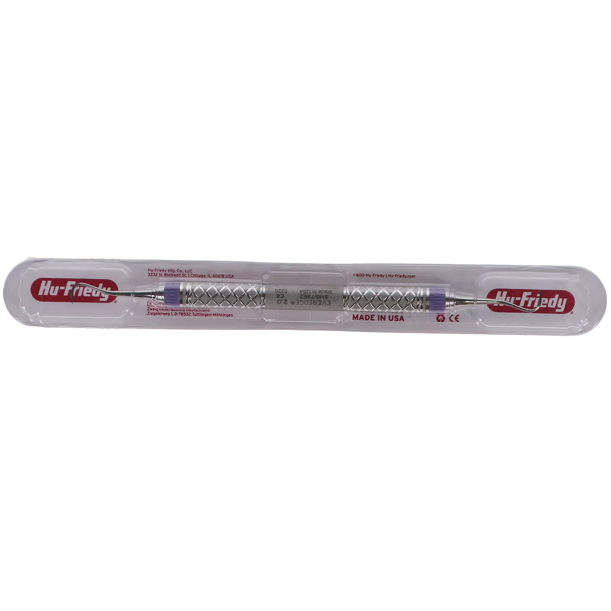Hu-Friedy EverEdge 2.0 H6/H7 Hygienist Sickle Scaler, Double-Ended, #9 Handle, SH6/79E2 thumbnail 5