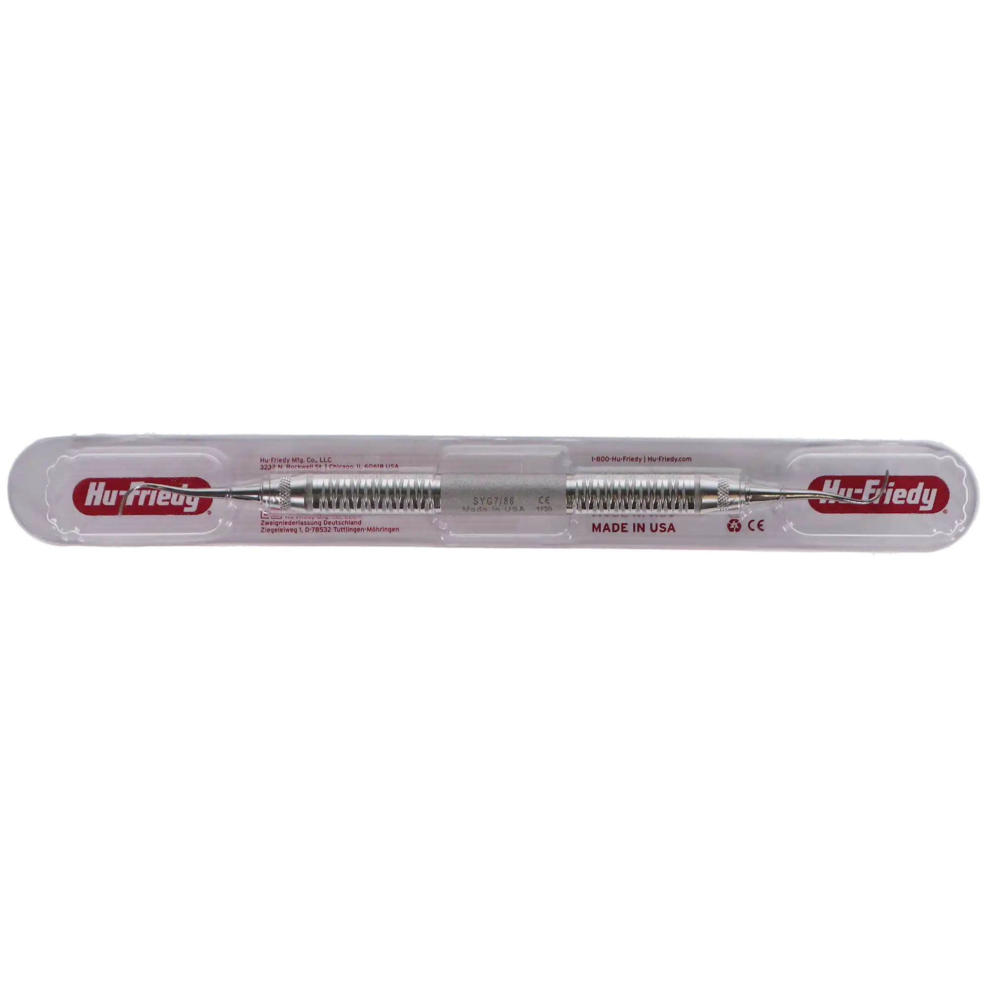 Hu-Friedy Younger-Good 7/8 Universal Curette, Double-Ended, #6 Satin Steel Handle, SYG7/86 thumbnail 5