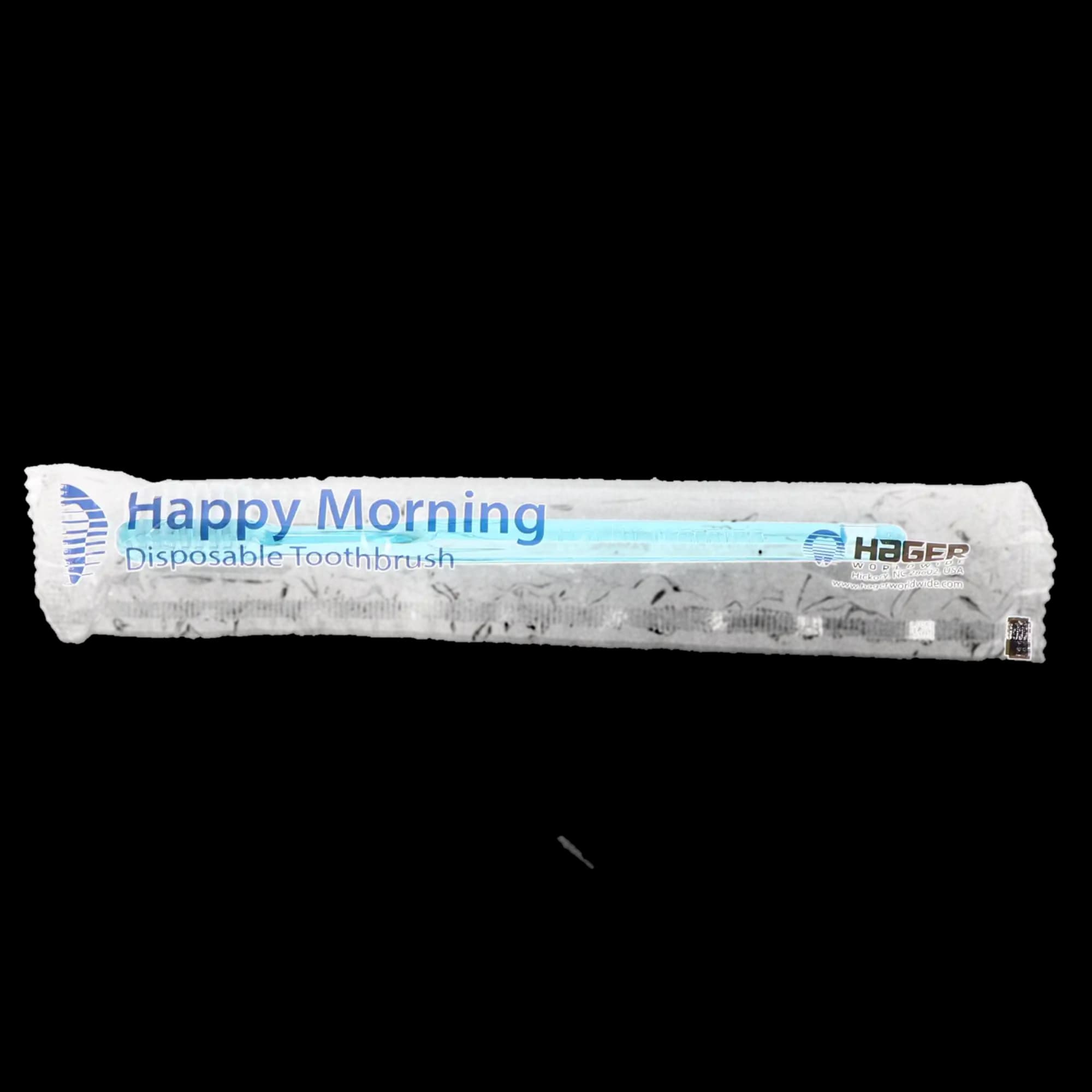 Happy Morning Disposable Pre-Pasted Toothbrush with Mint Toothpaste, Soft Bristles, Individually Wrapped, 100/Box, 605401 thumbnail 10