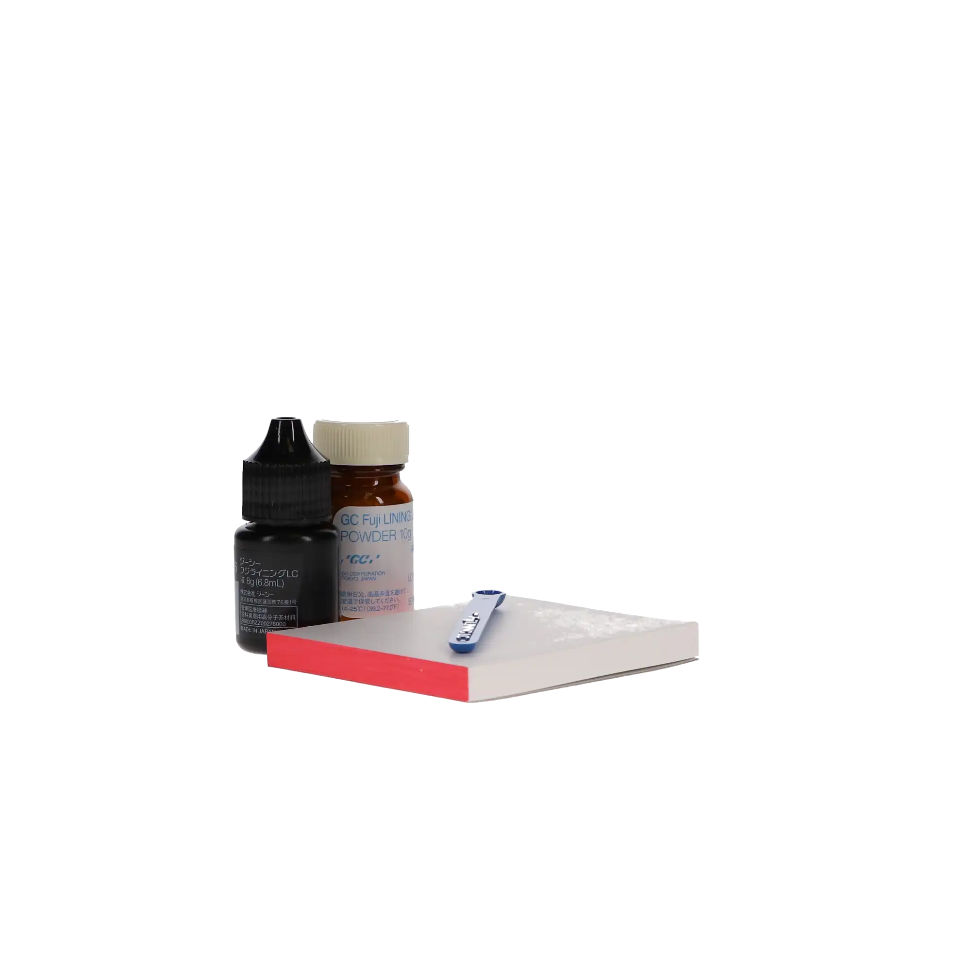 GC Fuji Lining LC Light-Cured Glass Ionomer Lining Cement, 1:1 Intro Package, 10 g Powder / 6.8 mL Liquid, 000021 thumbnail 13