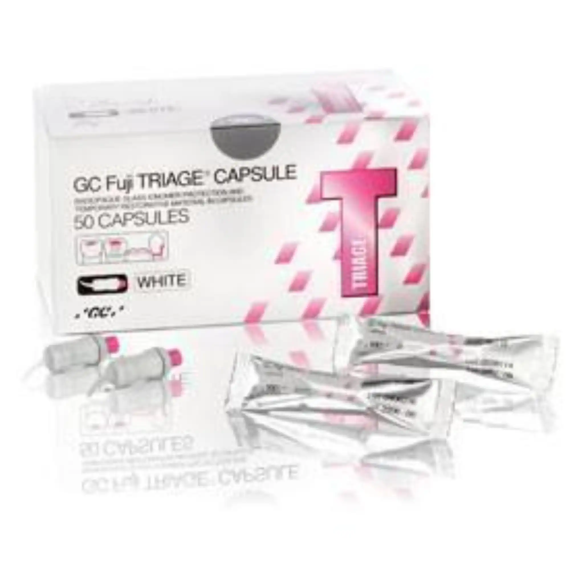 GC Fuji TRIAGE Glass Ionomer Sealant & Surface Protectant Capsules, White, 0.13 ml, 50/Pack, 002269 thumbnail 4