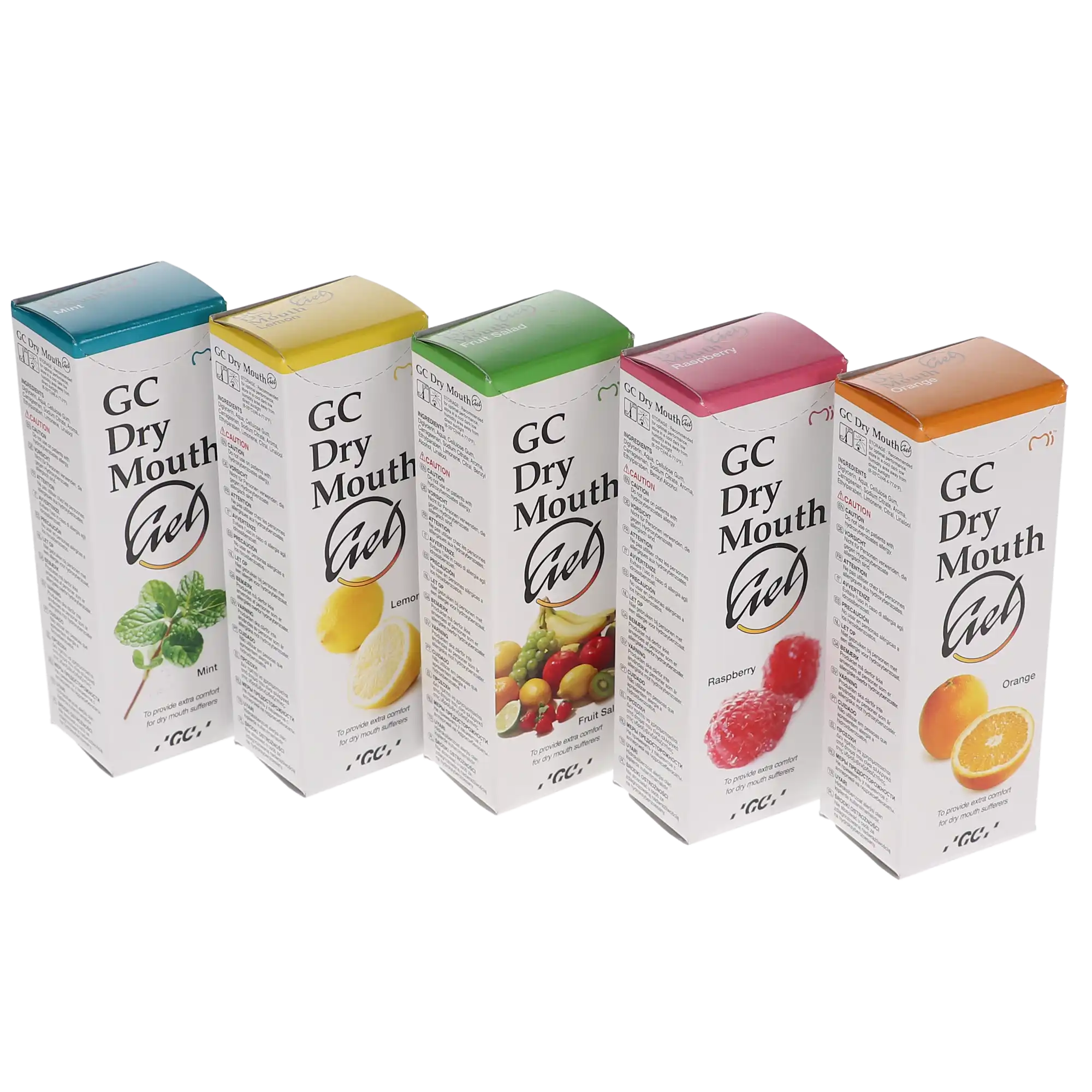 GC Dry Mouth Gel, Assorted Flavors, Sugar-Free, Neutral pH, 40 g Tube, 10/Pk, 002526 thumbnail 8