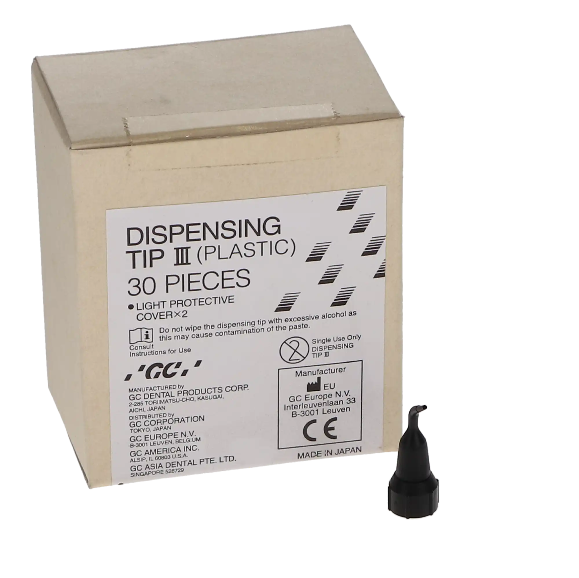 G-ænial Dispensing Tips III, Plastic, Pre-Bent, Black, 23 Gauge, Refill, 30/Pk, 004634 thumbnail 12