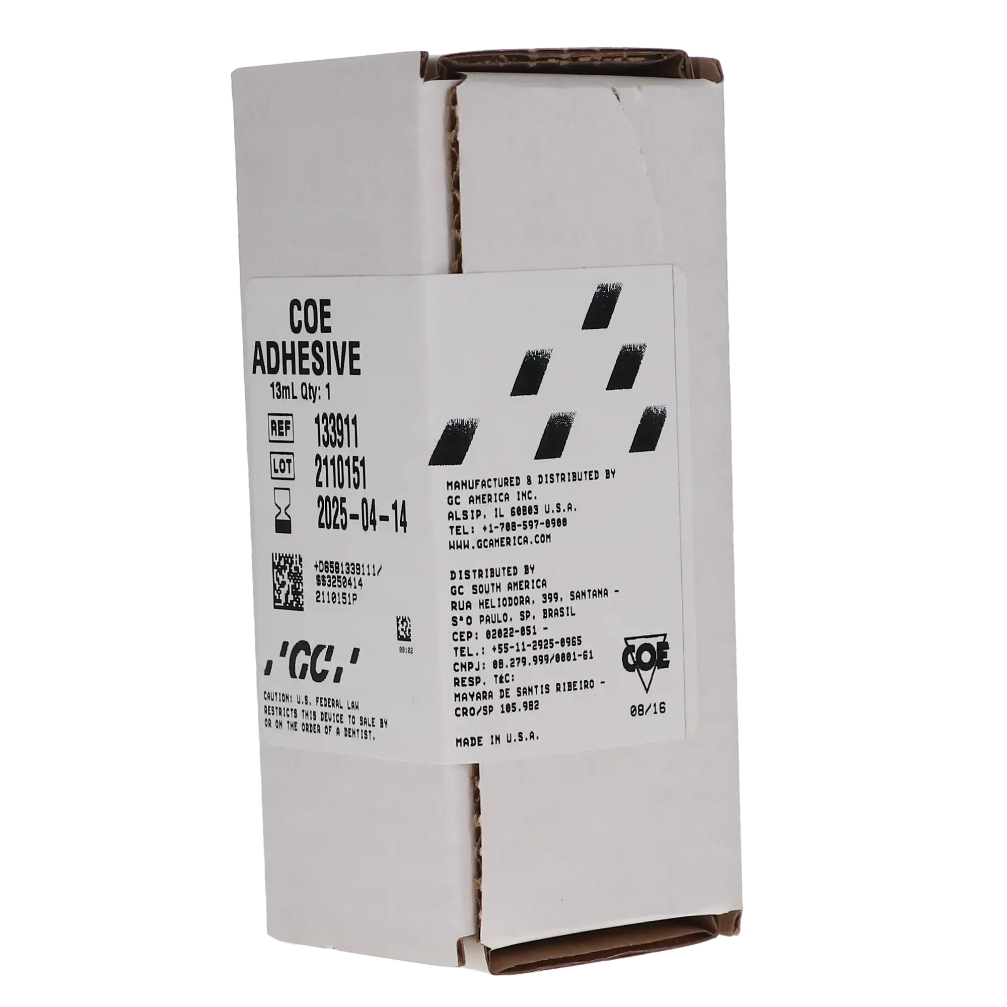 COE Tray Adhesive, Bottle Only, 13 mL, 133911 thumbnail 4