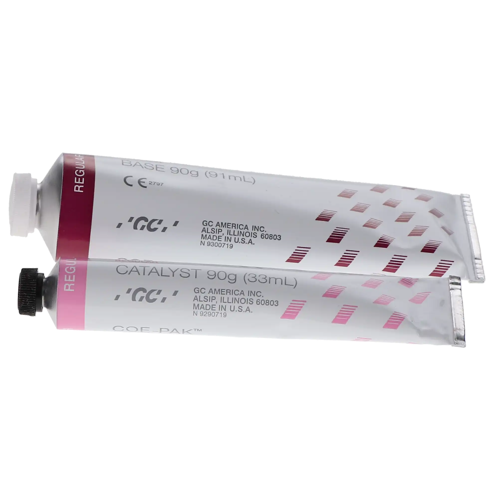 Coe-Pak Periodontal Dressing, Regular Set, Standard Package, 90 g Base & 90 g Catalyst, 135001 thumbnail 2