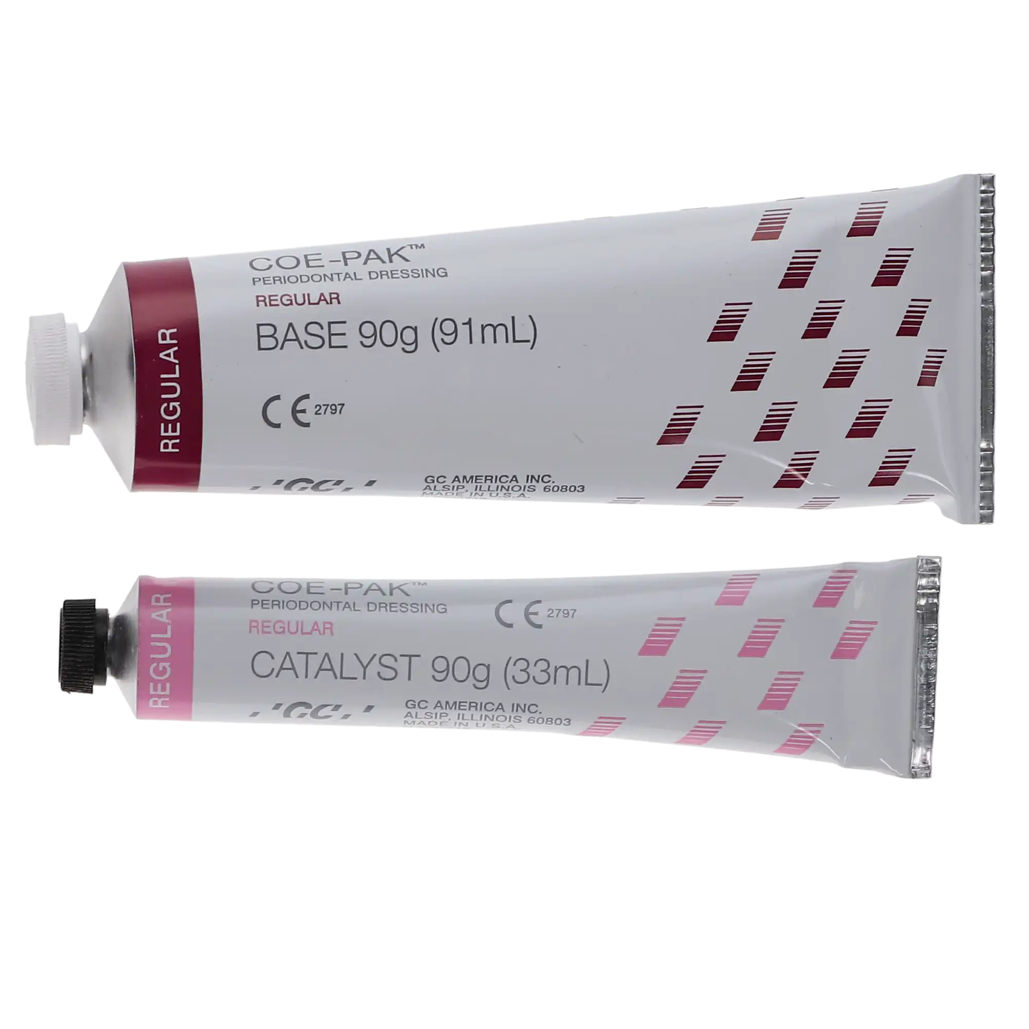 Coe-Pak Periodontal Dressing, Regular Set, Standard Package, 90 g Base & 90 g Catalyst, 135001 thumbnail 6