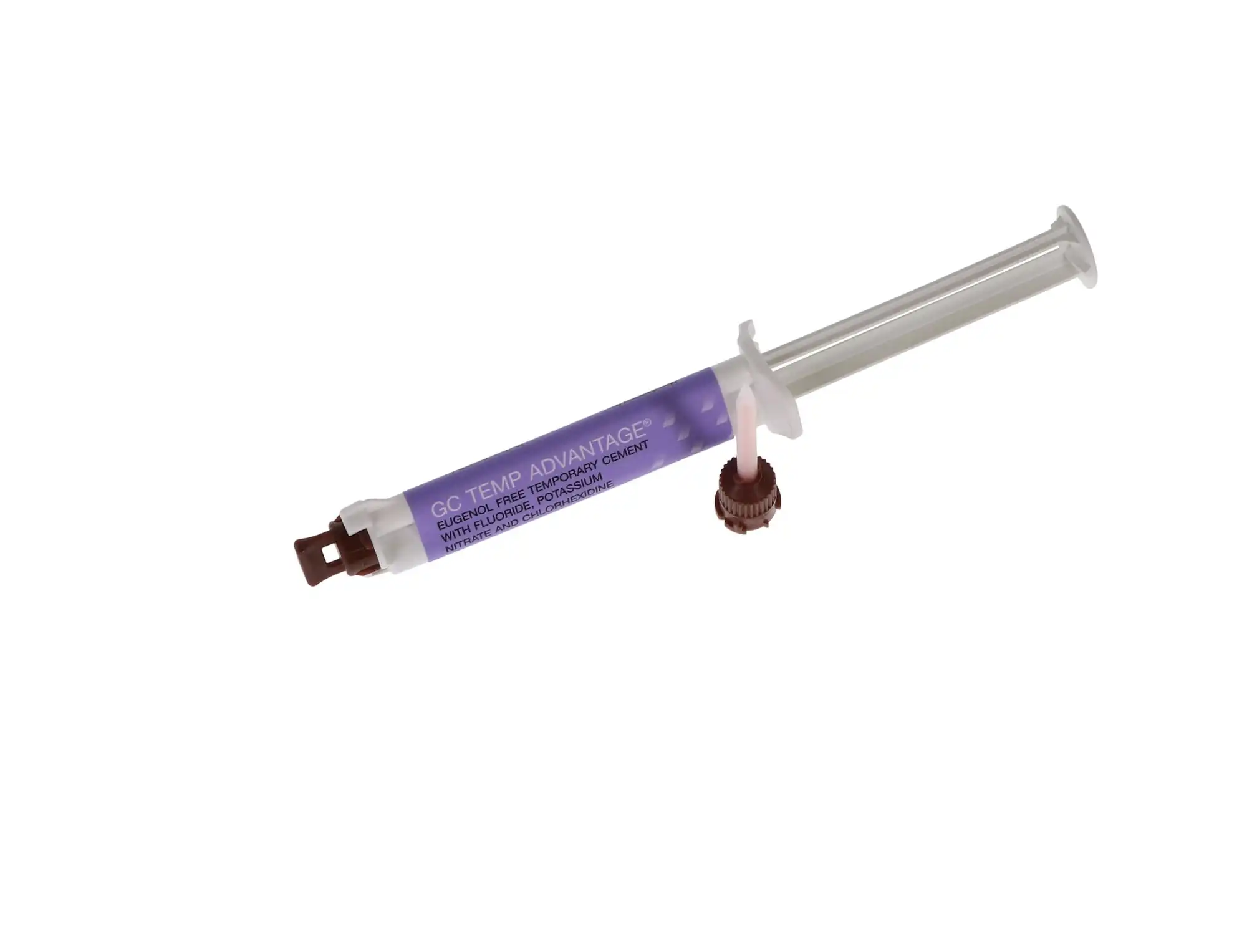 GC Temp Advantage Eugenol-Free Zinc Oxide Temporary Cement, Starter Package, 7.5 g Automix Syringe with 15 Mixing Tips, 136505 thumbnail 12