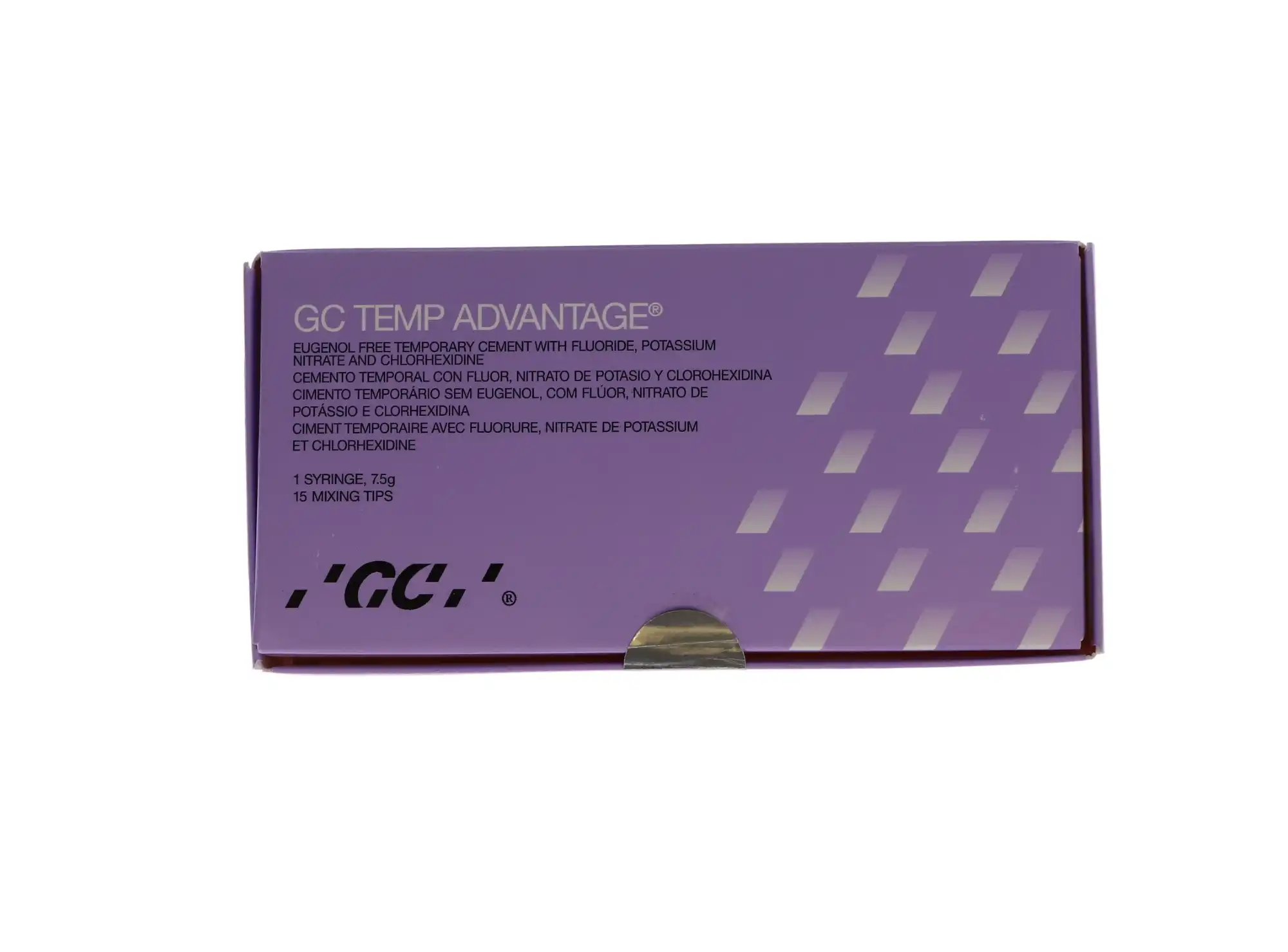 GC Temp Advantage Eugenol-Free Zinc Oxide Temporary Cement, Starter Package, 7.5 g Automix Syringe with 15 Mixing Tips, 136505 thumbnail 14