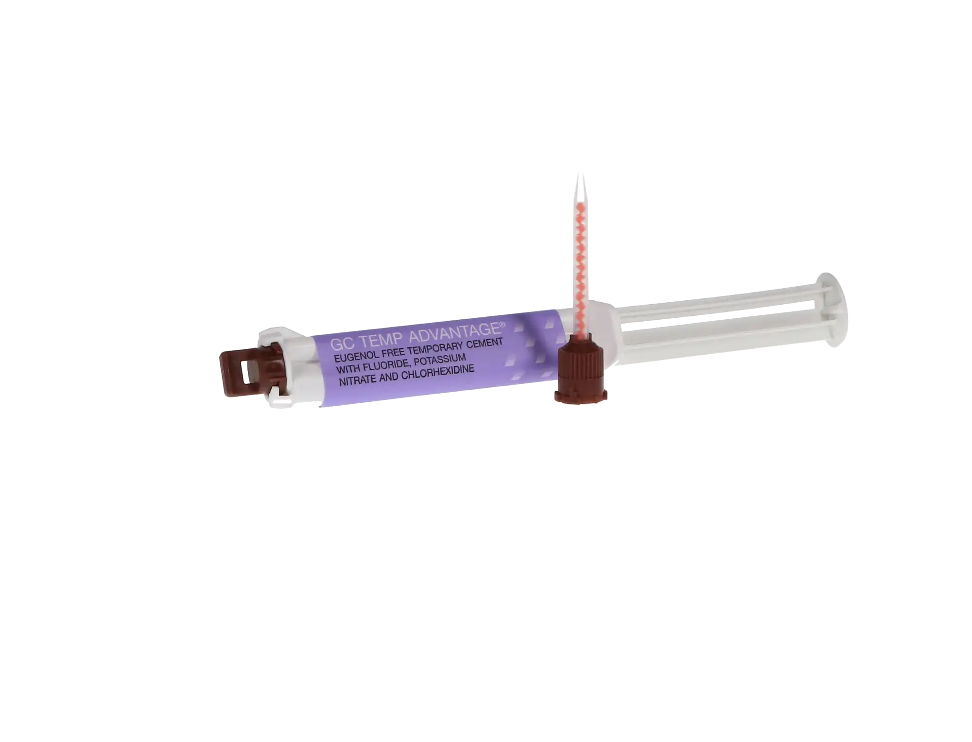 GC Temp Advantage Eugenol-Free Zinc Oxide Temporary Cement, Starter Package, 7.5 g Automix Syringe with 15 Mixing Tips, 136505 thumbnail 15