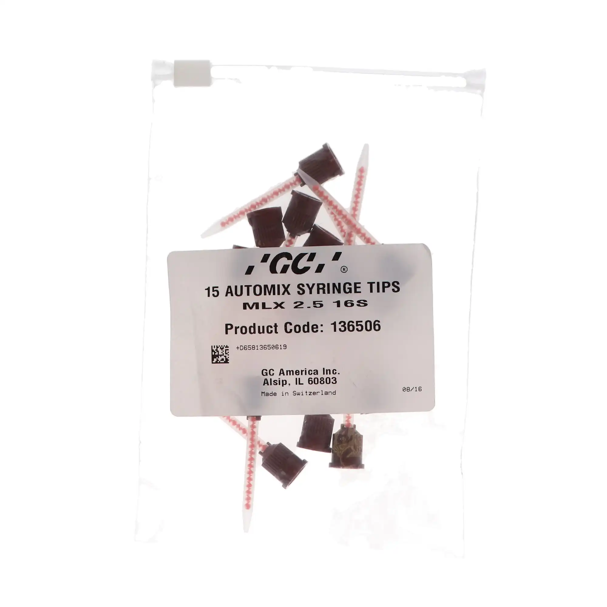 GC Temp Advantage Refill Mixing Tips, Brown/Orange, 15/Pack, 136506 thumbnail 6