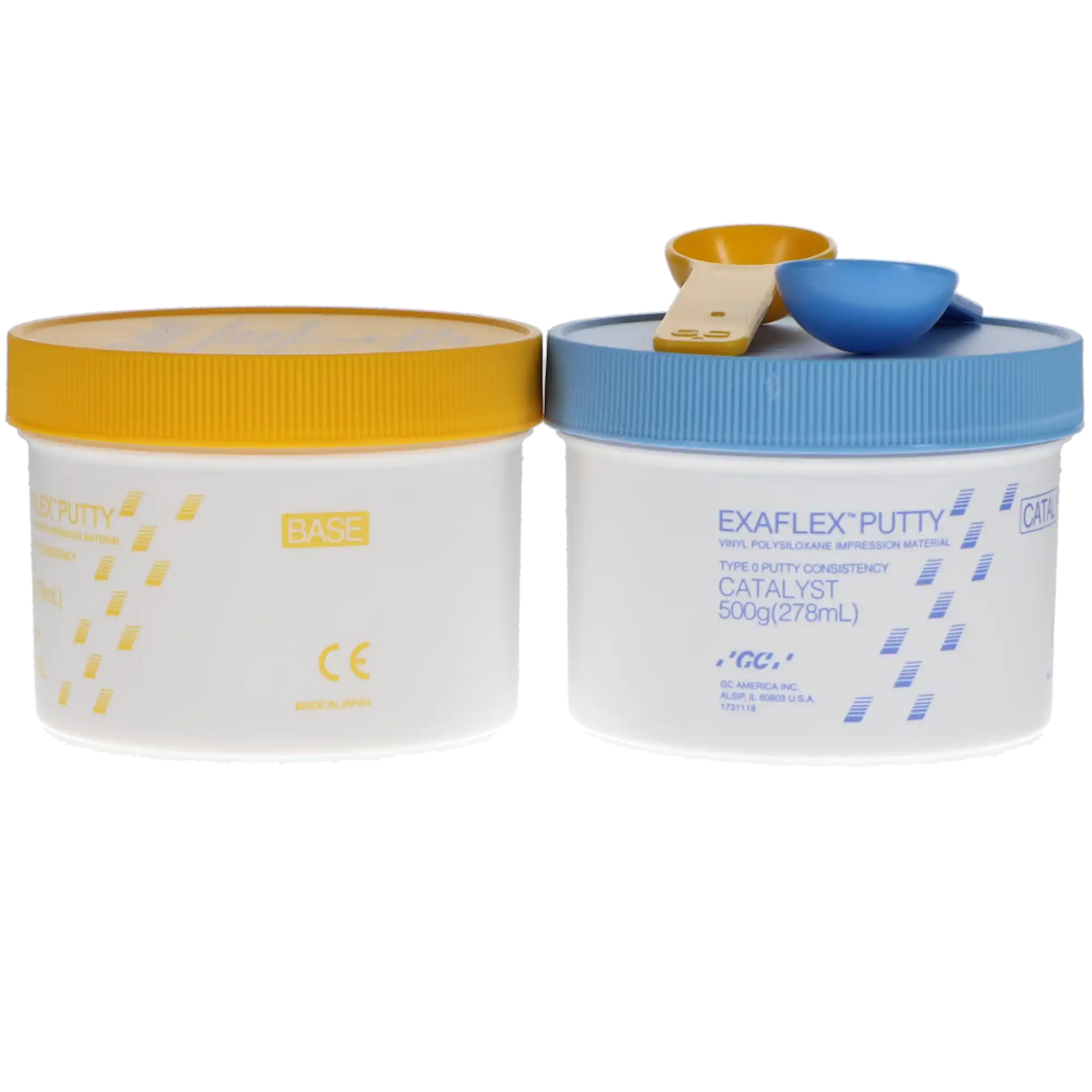 Exaflex Hydrophilic VPS Impression Material, Putty Standard Pack, 500 g Base & 500 g Catalyst, 1/Pk, 138301 thumbnail 6
