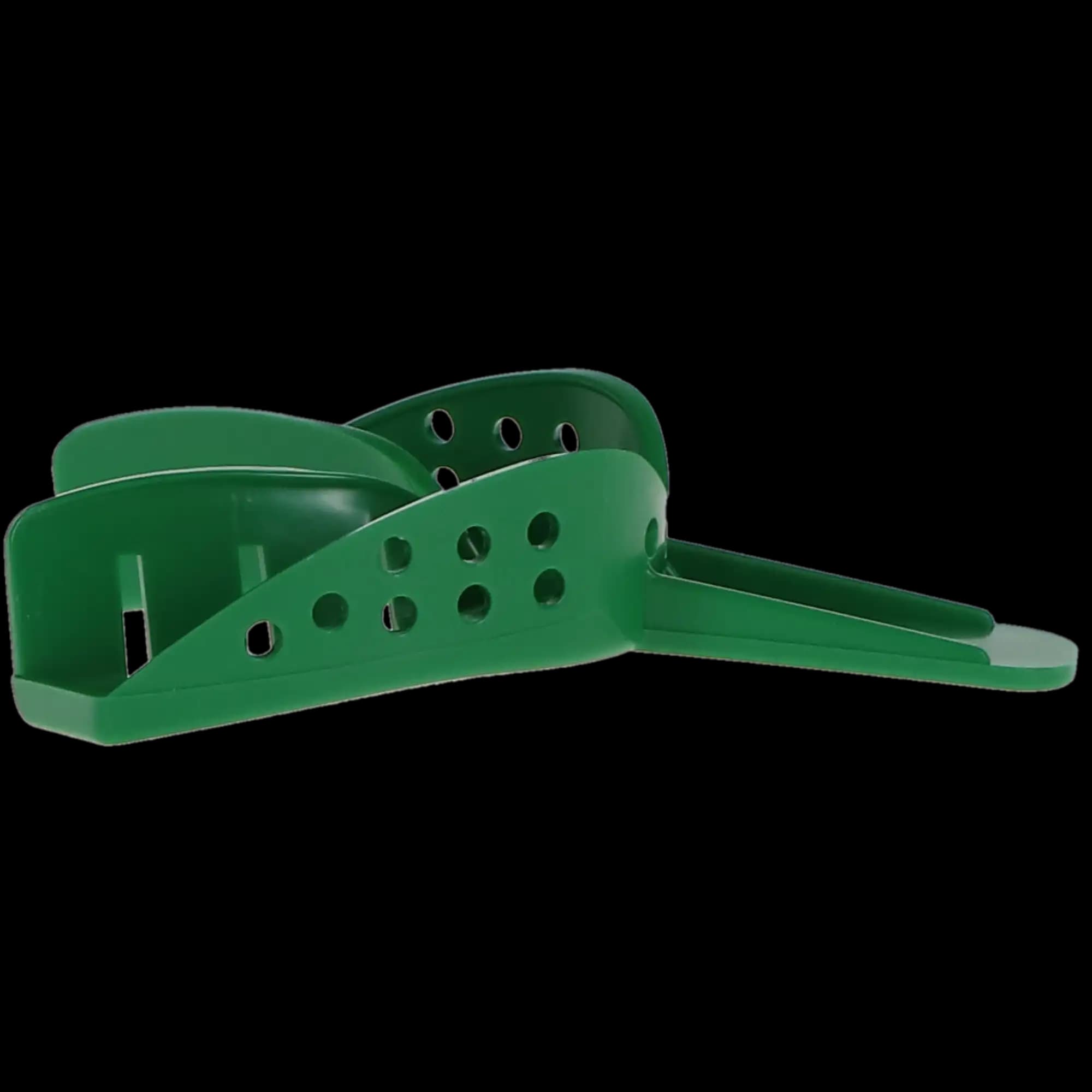 COE Spacer Disposable Perforated Impression Trays, #20D Large Lower, Green, 12/Pk, 252012 thumbnail 2