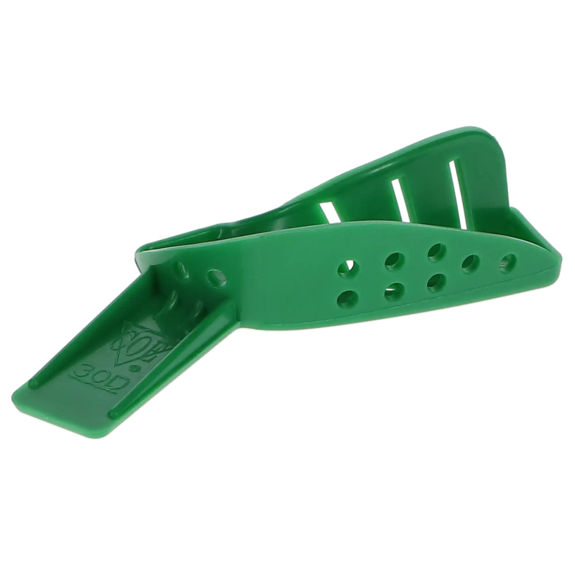 COE Spacer Disposable Perforated Impression Trays, #30D, Partial Upper Left/Lower Right, Green, 12/Pk, 253012 thumbnail 2
