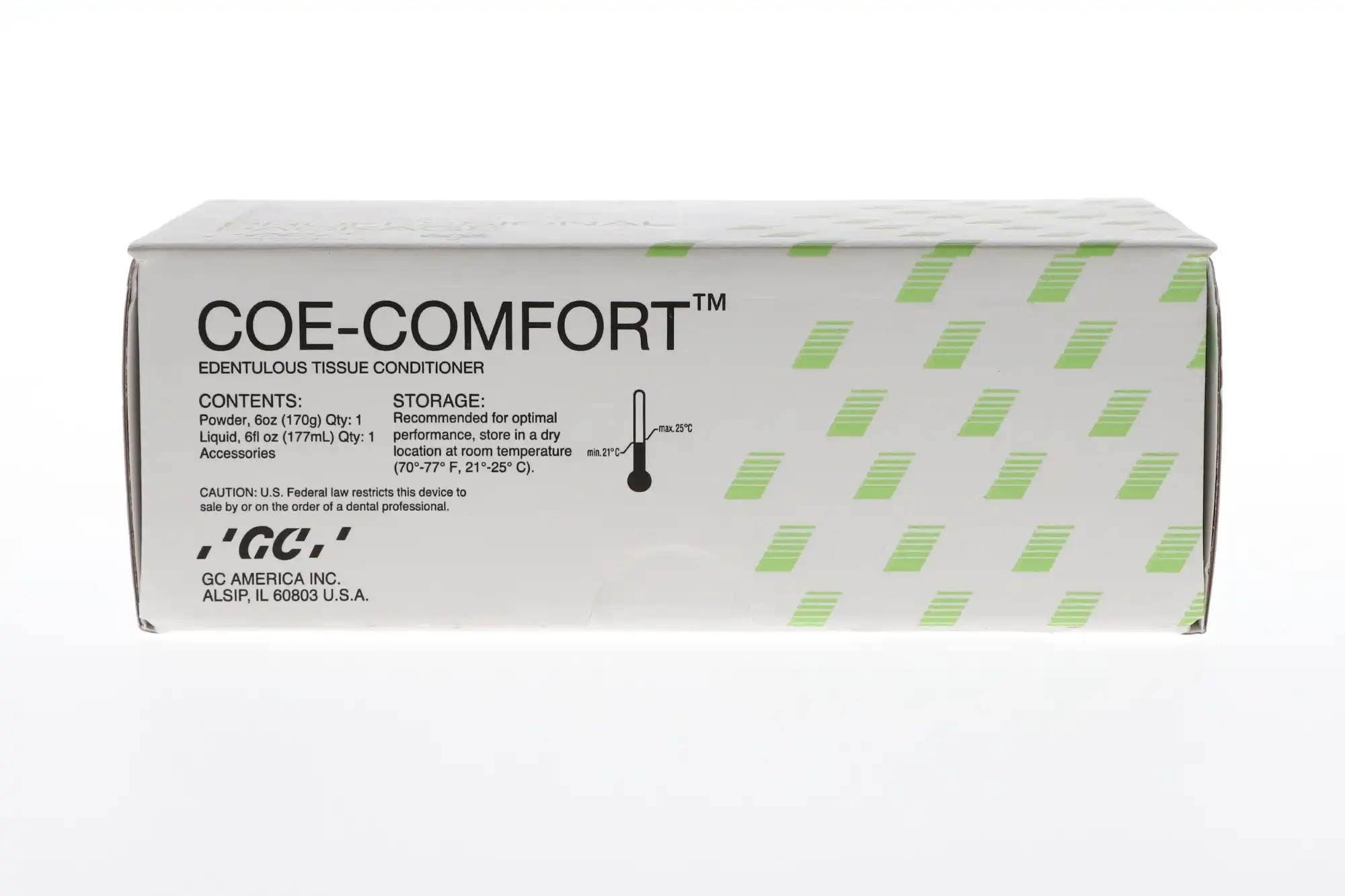 Coe-Comfort Self-Cure Chairside Edentulous Tissue Conditioner, Professional Package, 6 oz Powder & 6 oz Liquid, 341001 thumbnail 10