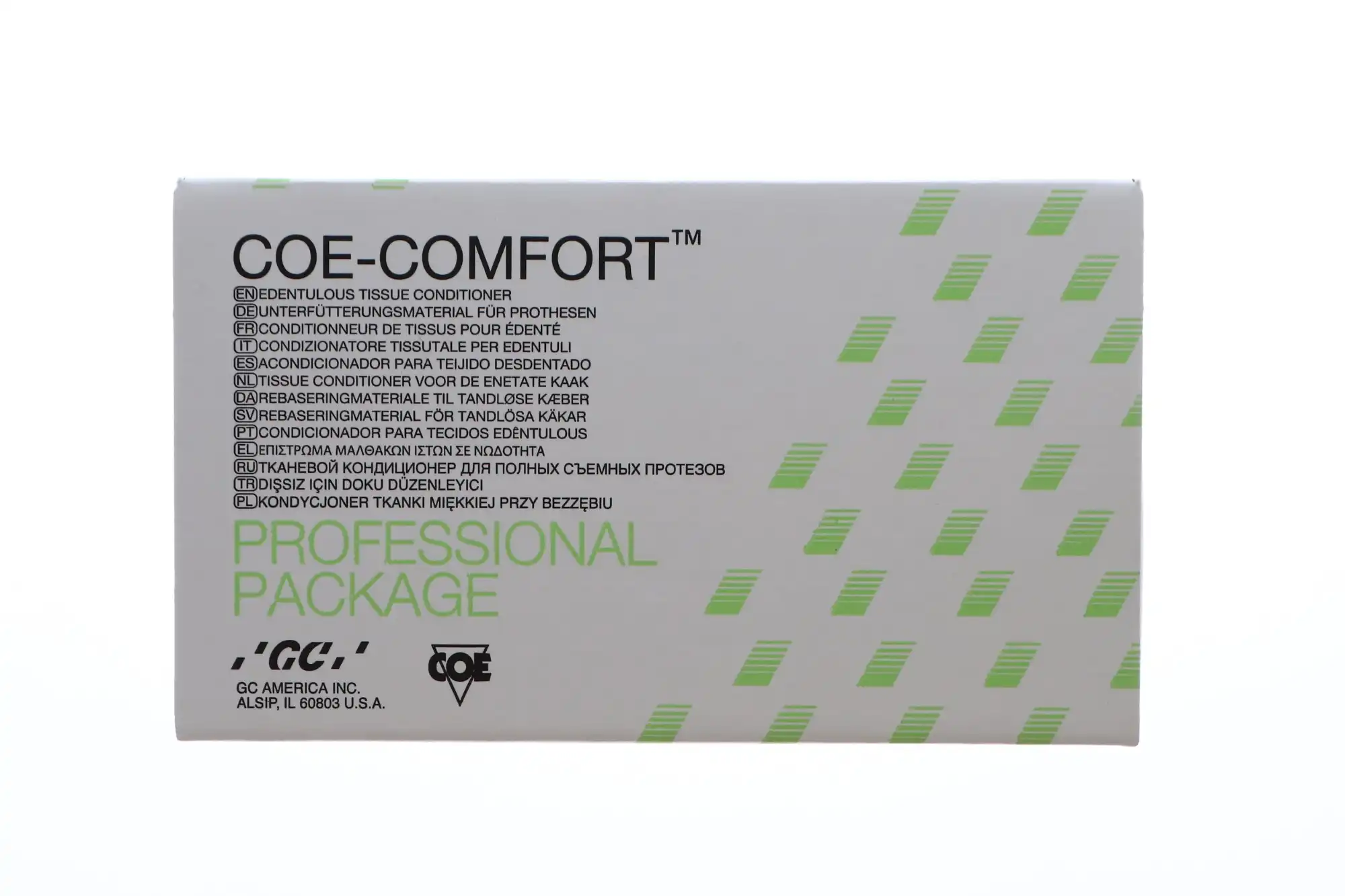 Coe-Comfort Self-Cure Chairside Edentulous Tissue Conditioner, Professional Package, 6 oz Powder & 6 oz Liquid, 341001 thumbnail 11