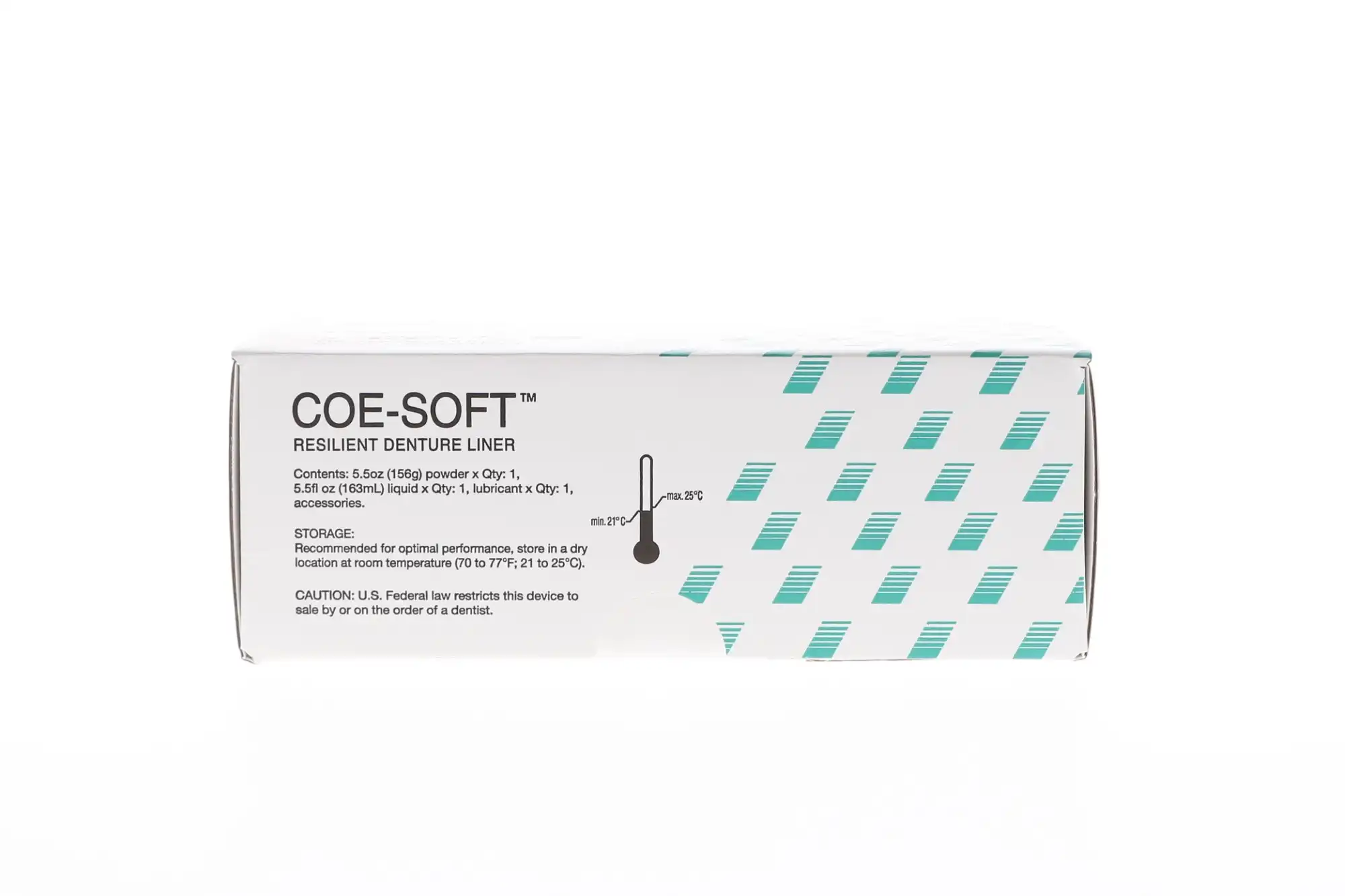 Coe-Soft Soft Denture Reline Material, Self-Cure, Professional Package, 5.5 oz Powder + 5.5 oz Liquid + 18 mL Lubricant, 344011 thumbnail 14