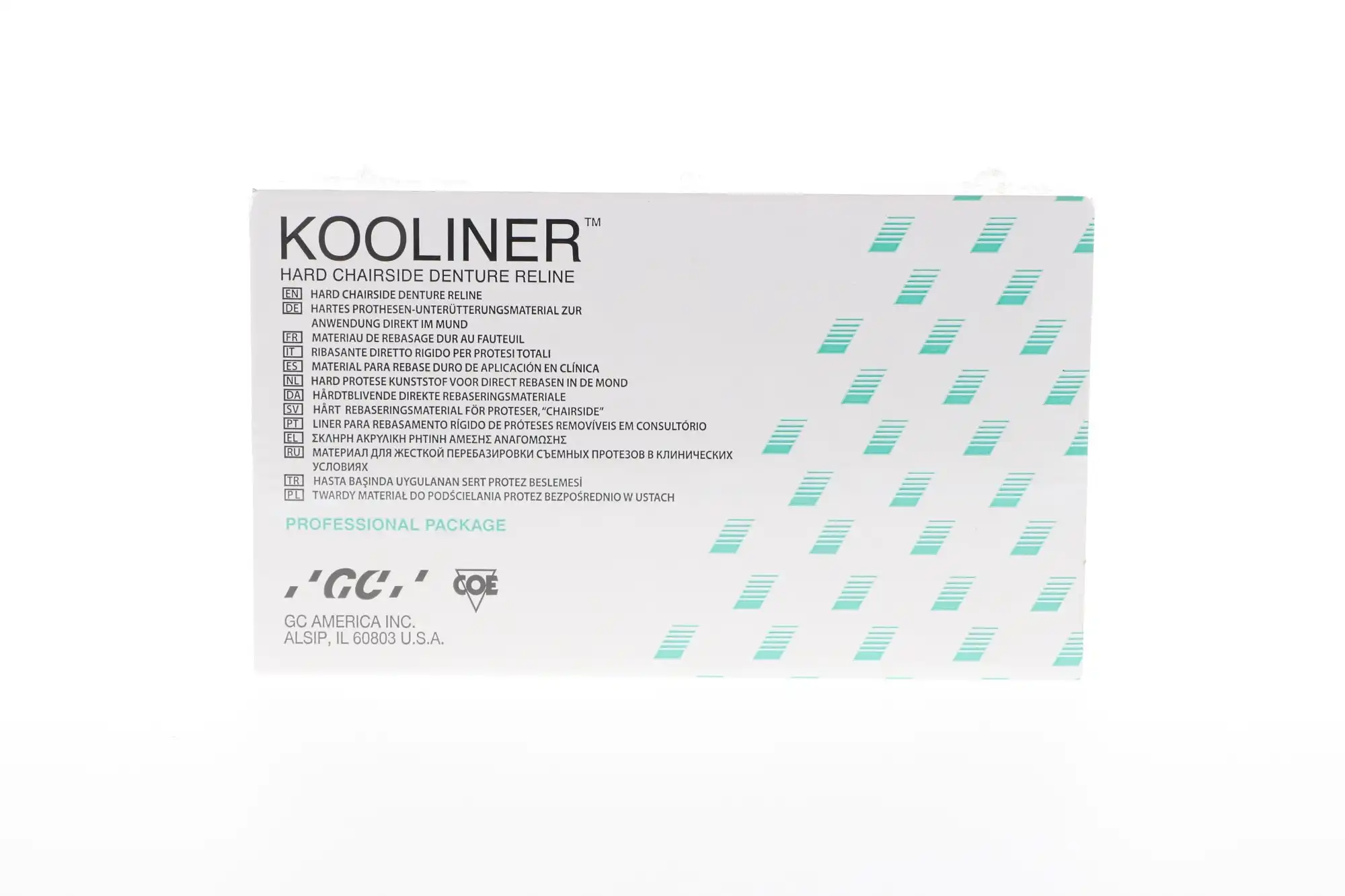 Kooliner Hard Denture Reline Material, Professional Package, 3 oz Powder, 2 oz Liquid, Pink, 345001 thumbnail 10
