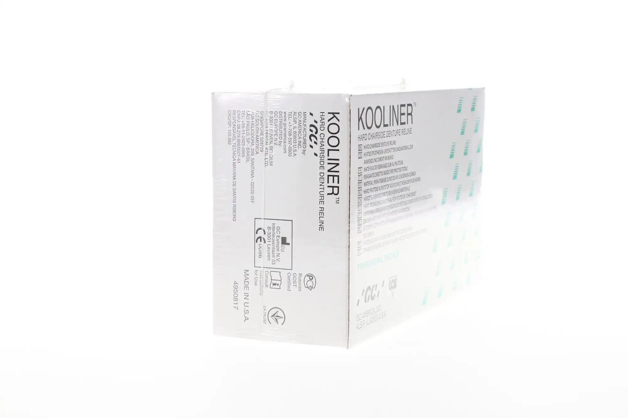 Kooliner Hard Denture Reline Material, Professional Package, 3 oz Powder, 2 oz Liquid, Pink, 345001 thumbnail 11