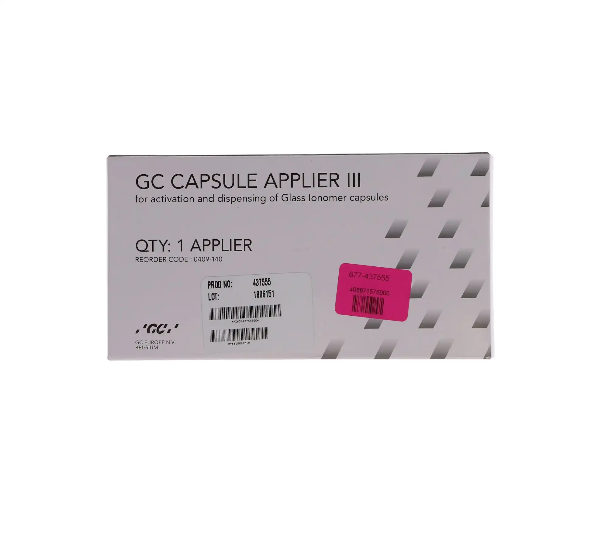 GC Capsule Applier III, Autoclavable Dispenser for GC Capsules, 1/Pk, 437555 thumbnail 8