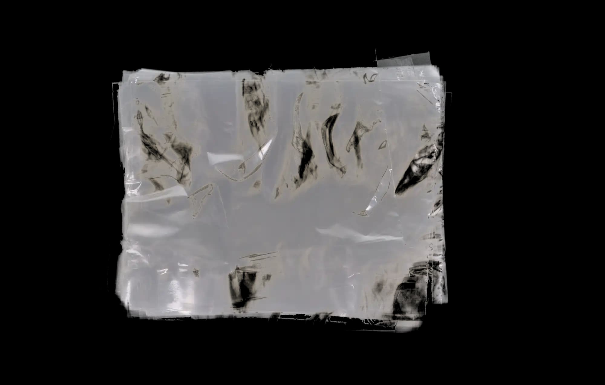 Brixton Disposable Plastic Headrest Covers, Regular, Clear, 10" x 11.25", 250/Box, 501-R thumbnail 3
