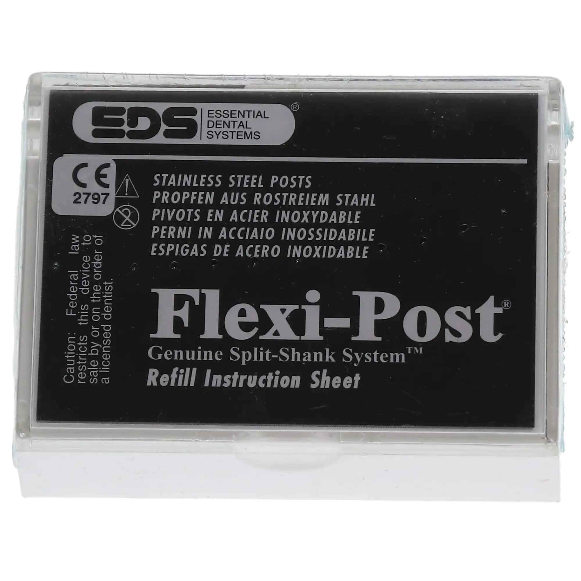 Flexi-Post Stainless Steel Refill Kit, Size 0, Yellow, 10/Pkg, 130-0 thumbnail 8