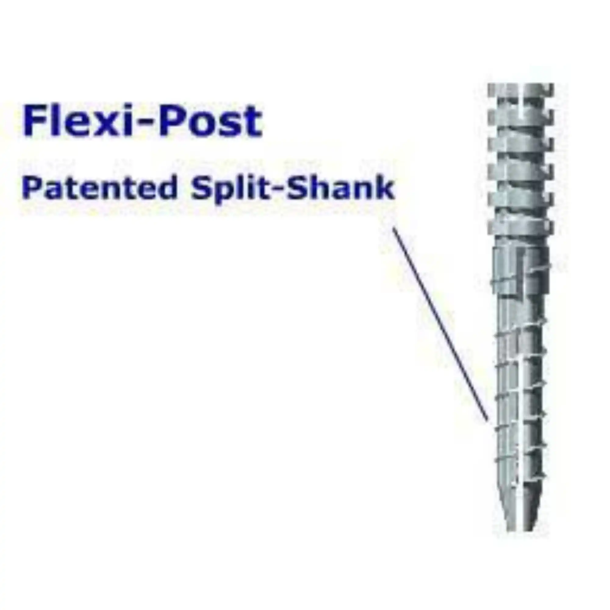 Flexi-Post Stainless Steel Economy Refill, Size 00, White, 30/Pk, 140-00 thumbnail 5