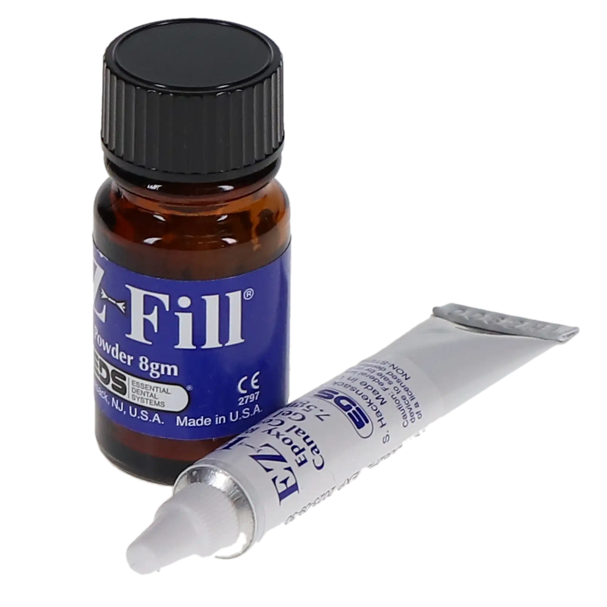 EZ-Fill Epoxy Root Canal Cement Kit, Non-Eugenol, Radiopaque, 7.5 g Gel & 8 g Powder, 1/Pk, 1608-00 thumbnail 13