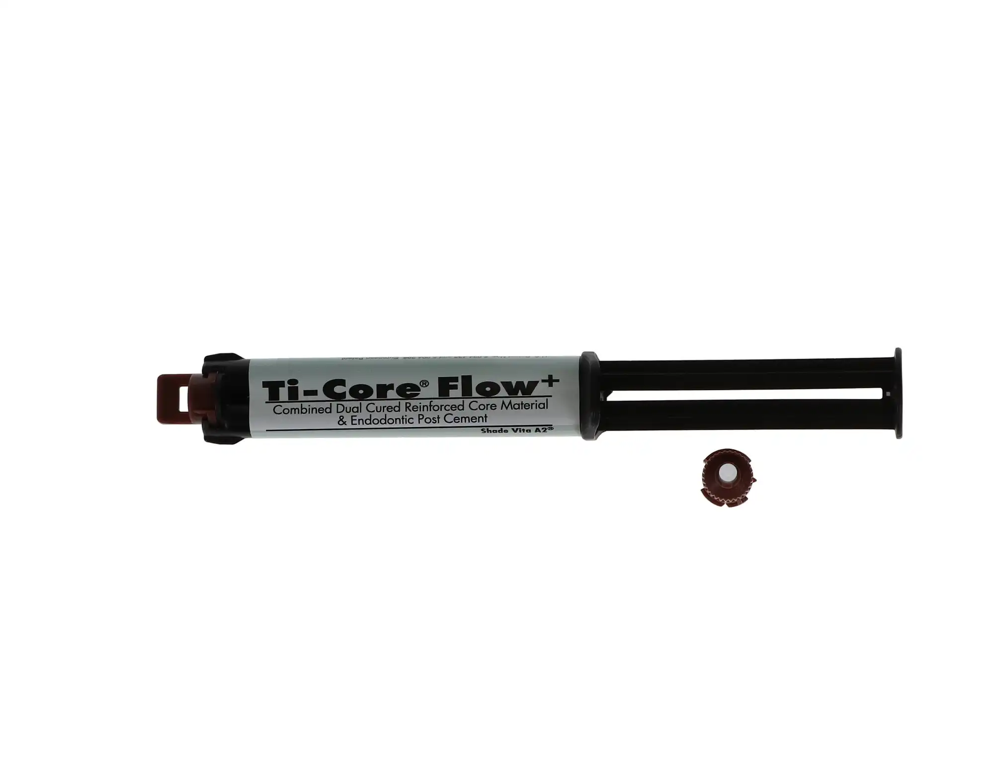Ti-Core Flow+ Automix Dual-Cure Core Build-Up Material & Post Cement, Vita A2, Complete Kit, 2 x 4.5 g Syringes, 832-00 thumbnail 12
