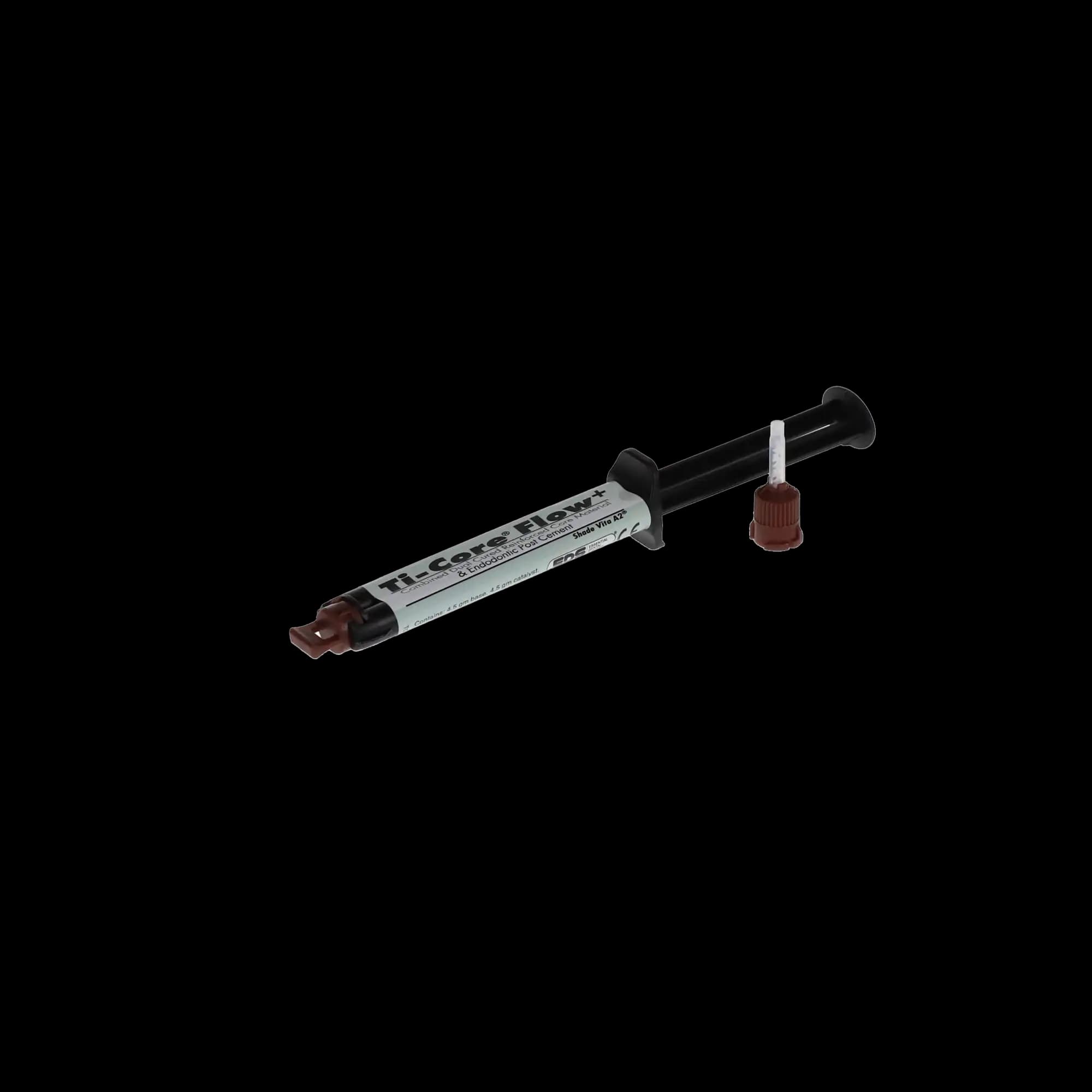 Ti-Core Flow+ Automix Dual-Cure Core Build-Up Material & Post Cement, Vita A2, Complete Kit, 2 x 4.5 g Syringes, 832-00 thumbnail 17