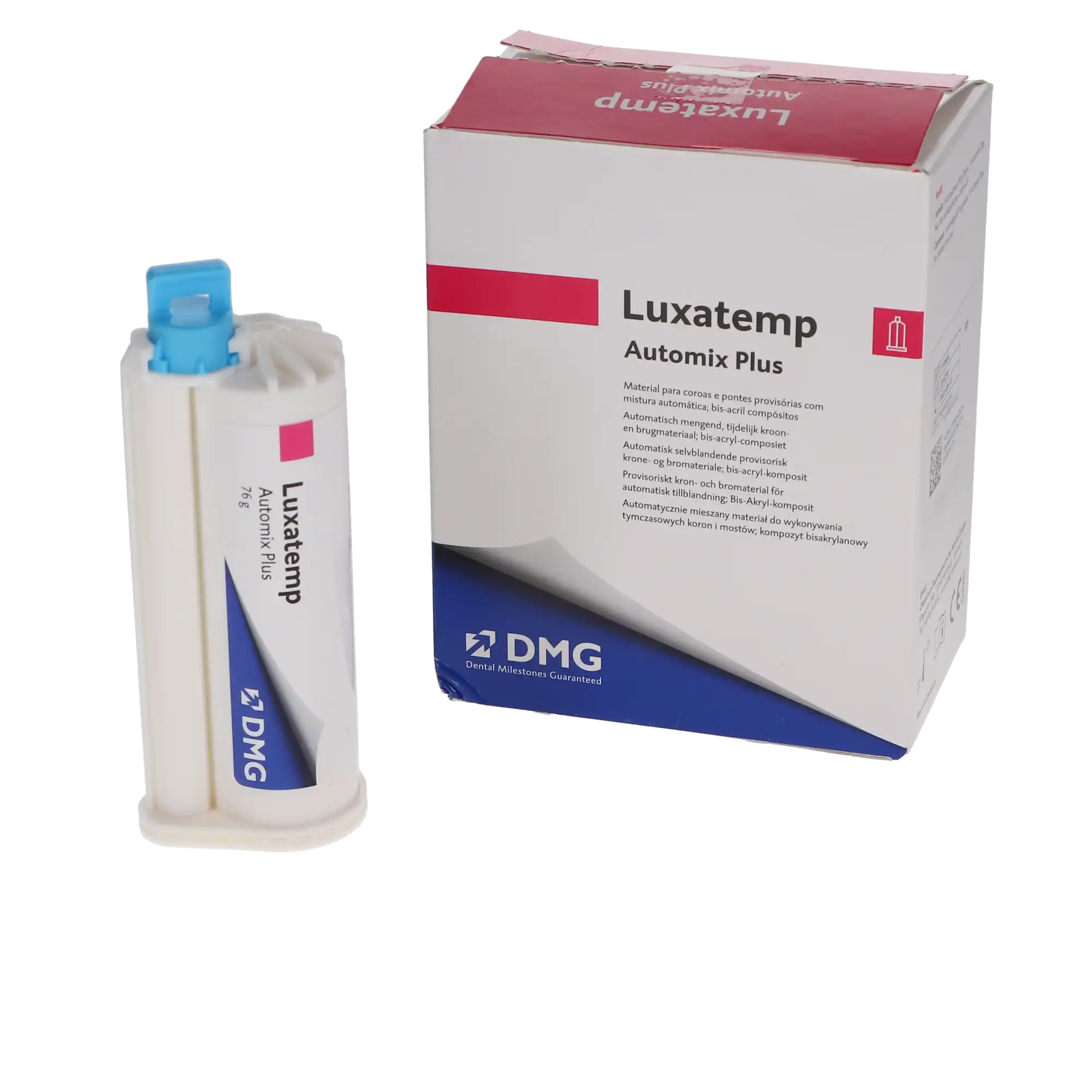 Luxatemp Automix Plus Temporary Crown & Bridge Material, Shade B1, 76 g Cartridge Refill with 15 Automix Tips, 110404 thumbnail 8