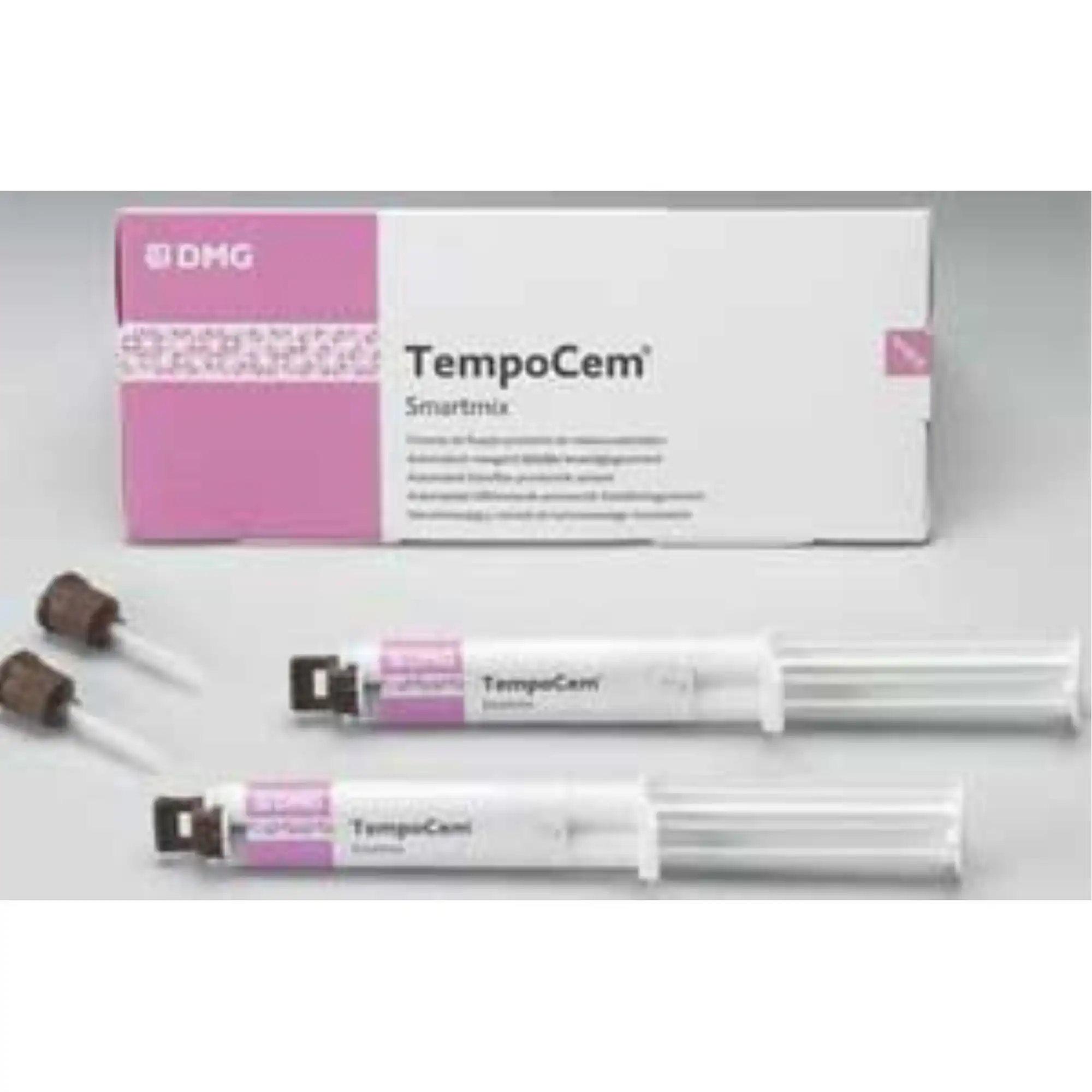 TempoCem Smartmix Temporary Cement, ZOE Formula, Standard Package, 2 x 11 g Syringes & 10 Smartmix Tips, 212129 thumbnail 3