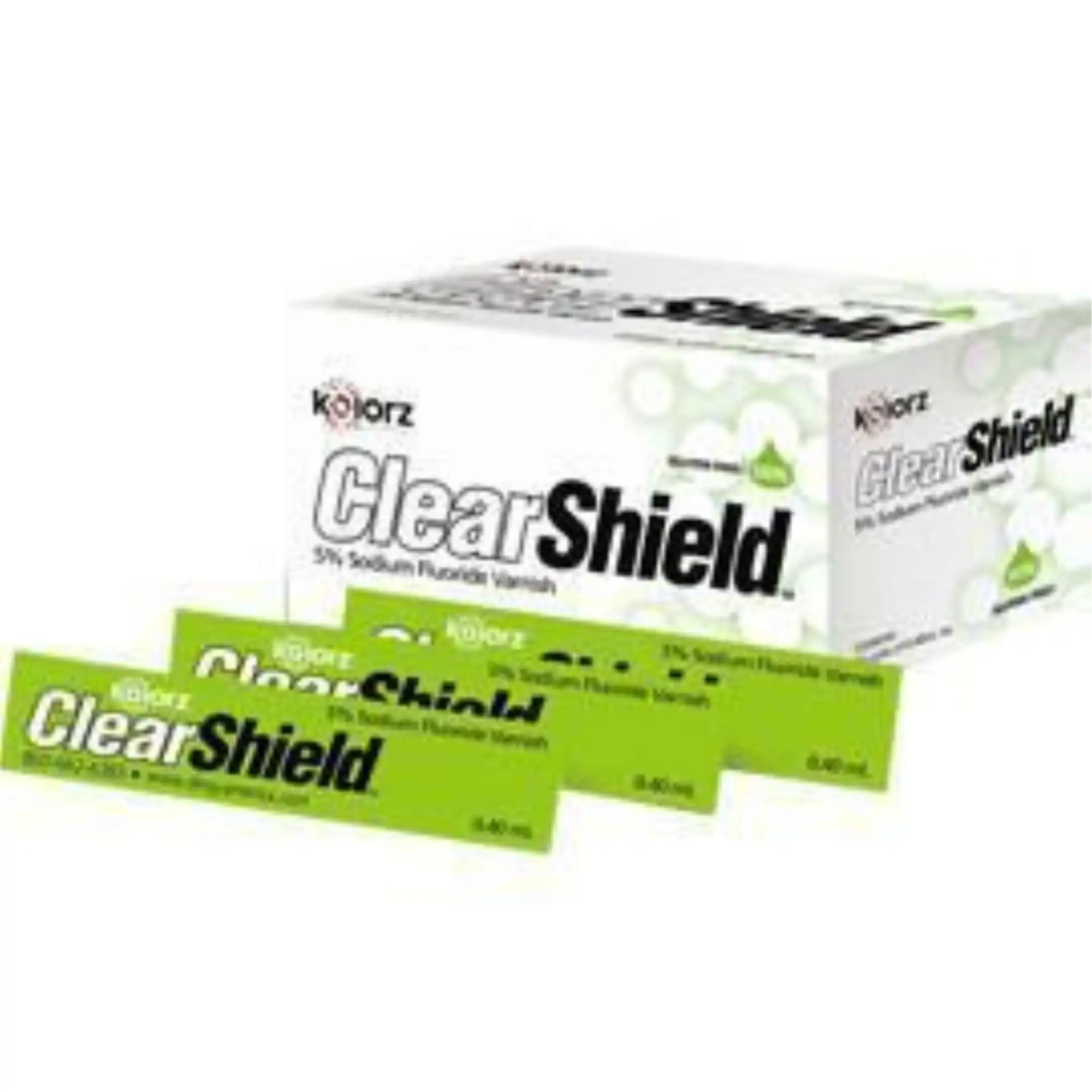 Kolorz ClearShield 5% Sodium Fluoride Varnish, Watermelon, 0.4 mL Unit Dose, 200/Pk, 799502 thumbnail 4