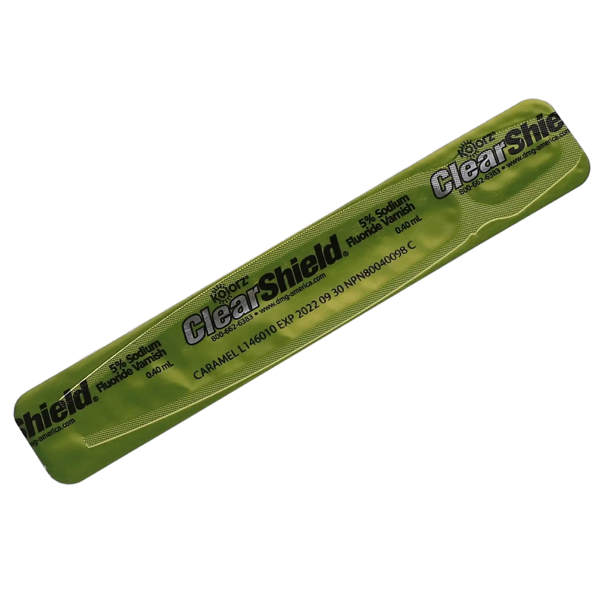 Kolorz ClearShield Fluoride Varnish, 5% NaF, Caramel, 0.4 mL Unit Dose, 35/Pk, 799516 thumbnail 5